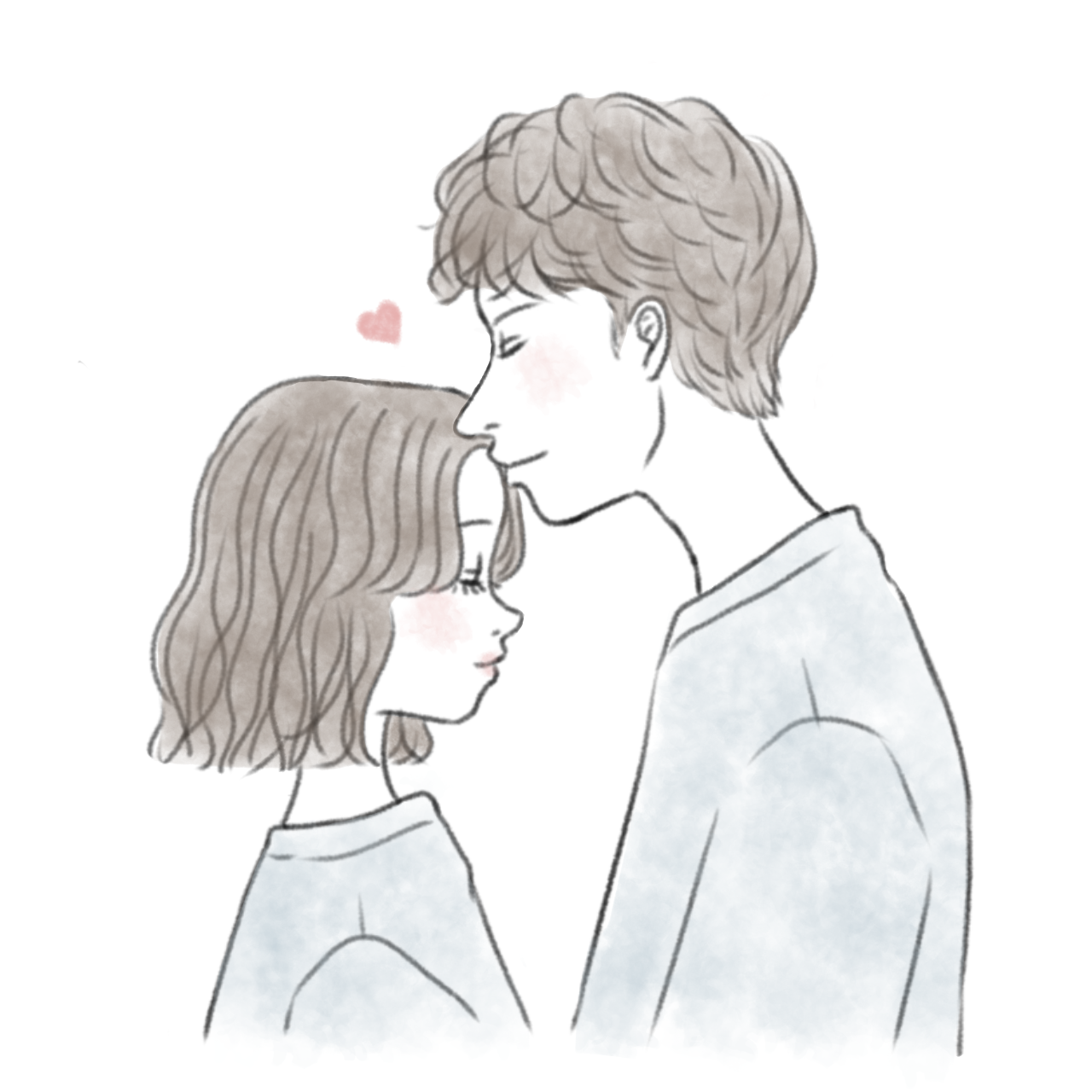 カップルイラスト 恋人 恋愛イラスト カップル 出会いイラスト かわいいイラスト イラストレーター