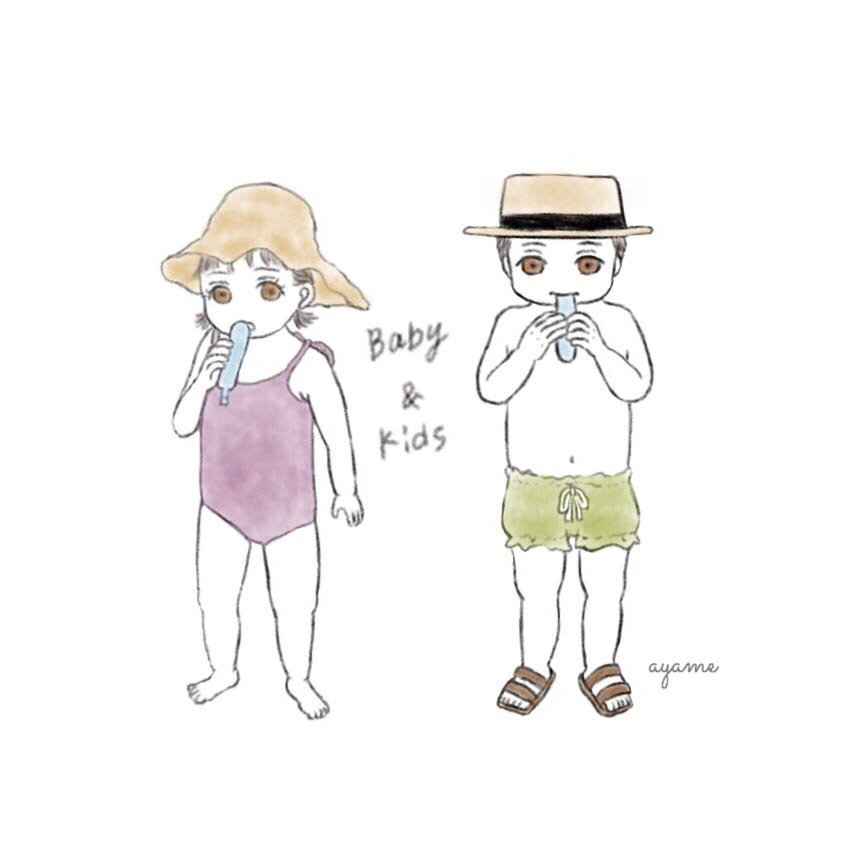 子どもswim wearコレクションイメージ