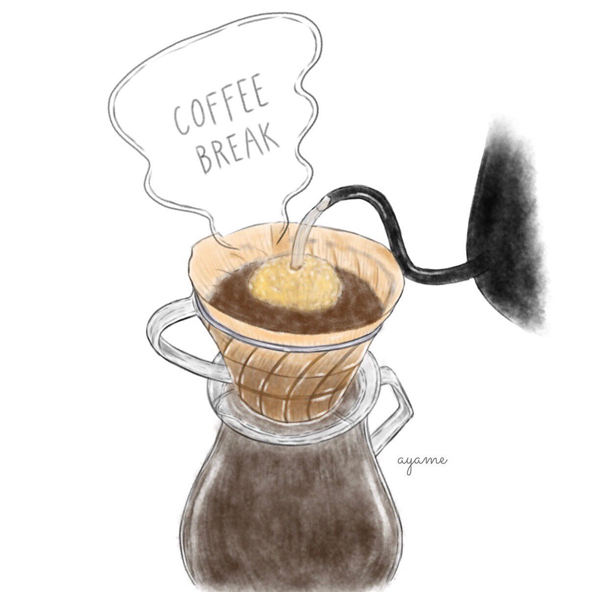 コーヒーのイラスト