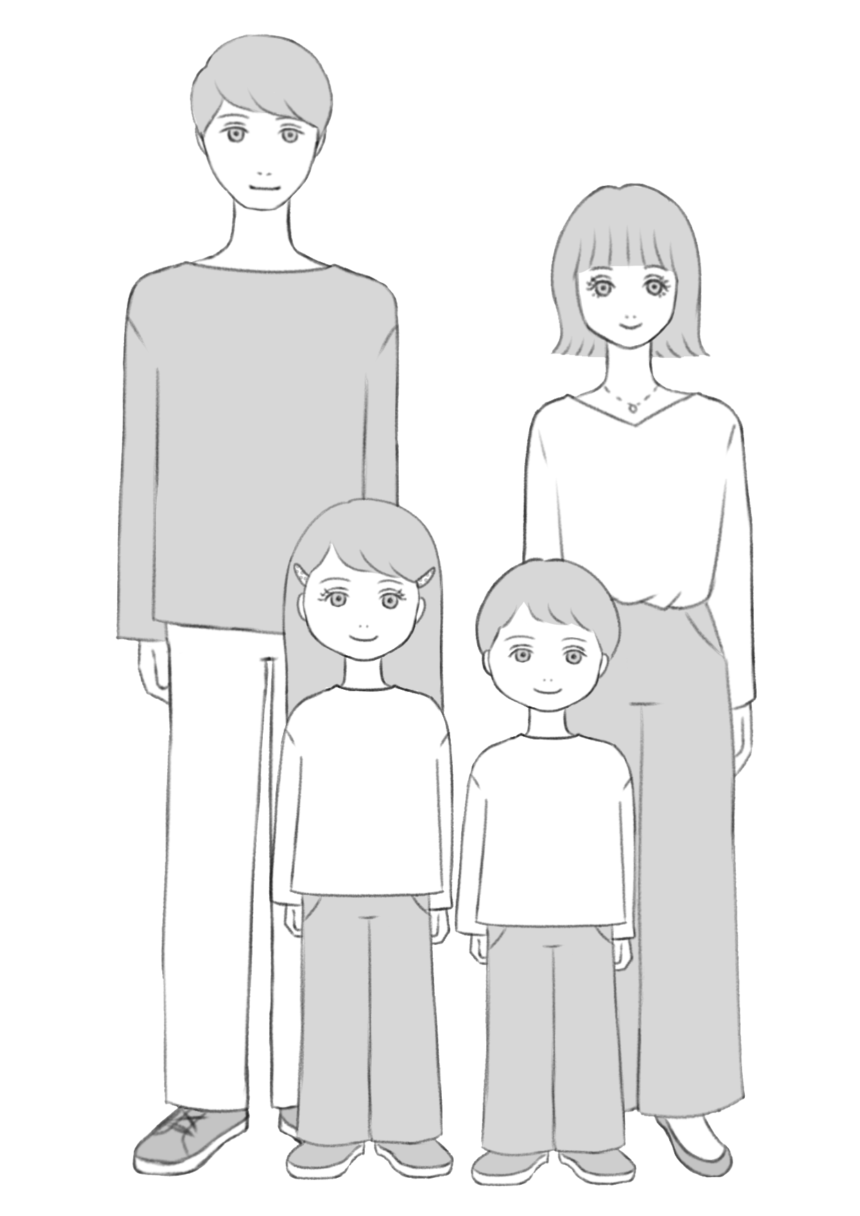 シンプルイラスト おしゃれイラスト イラストレーター ayame