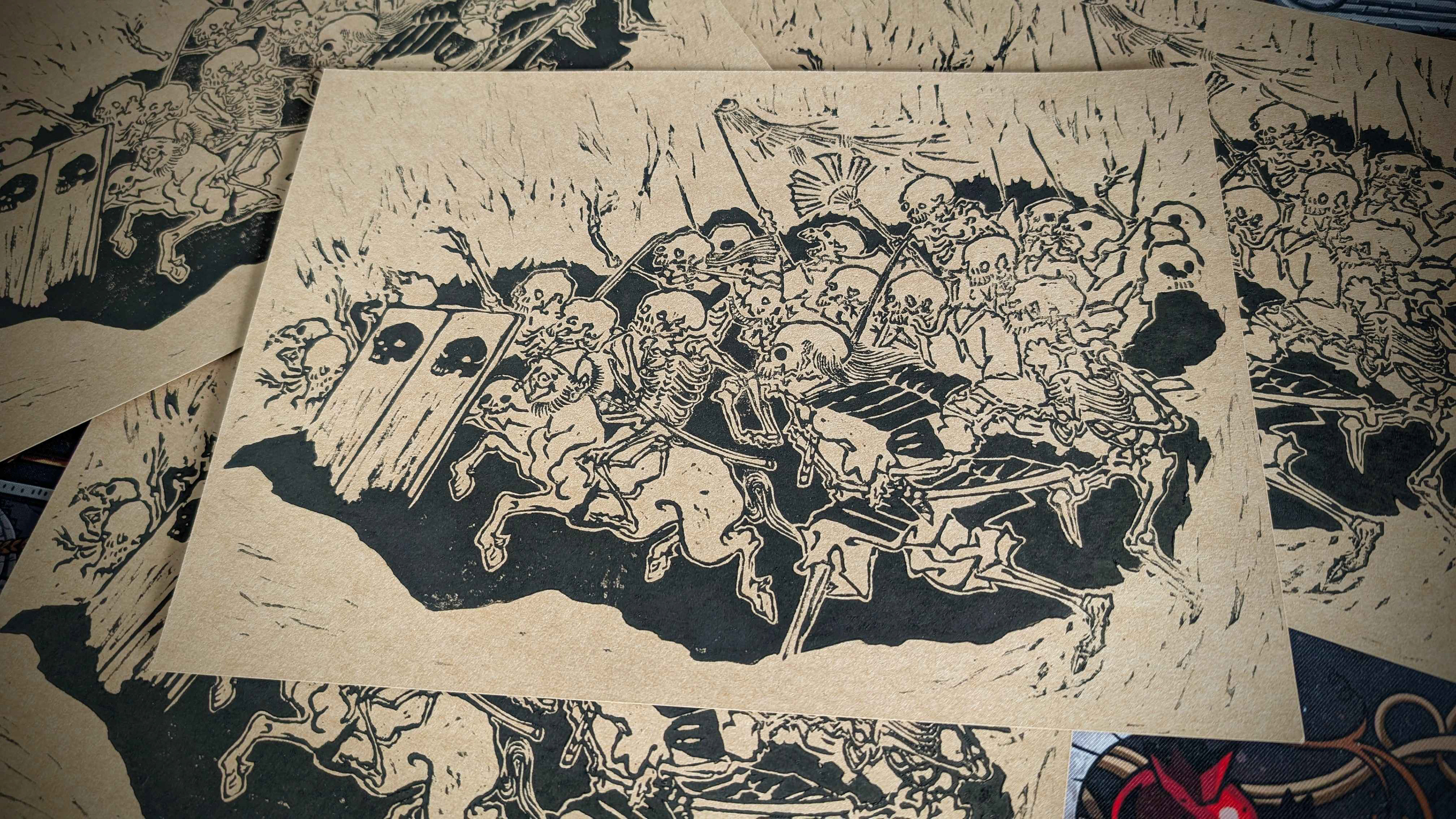 Armée de squelettes, A4
