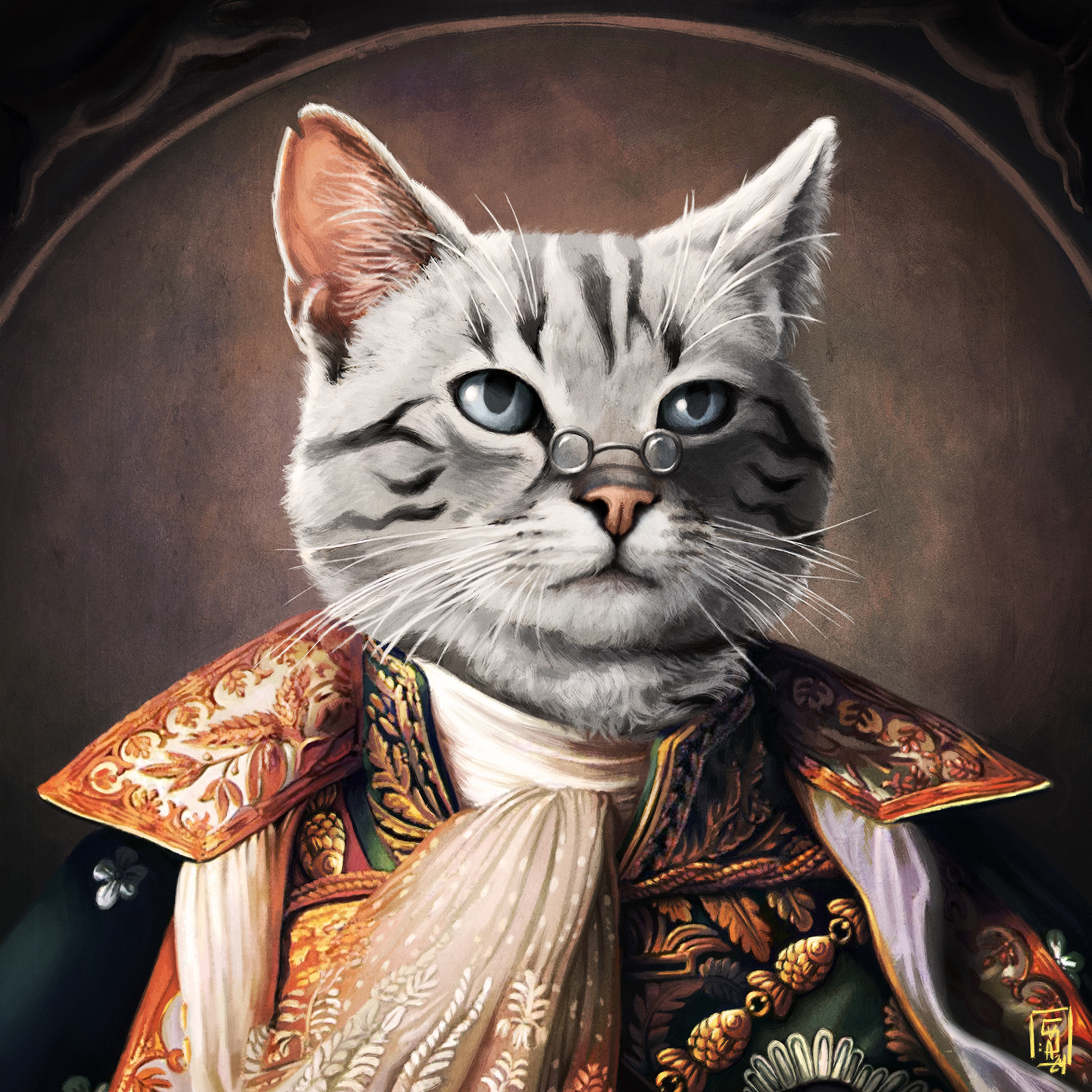 Avatar commission for the streamer Crow_RPG from Twitch