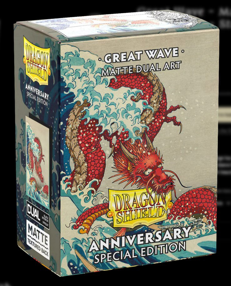 "Great Wave" Anniversary Edition : Matte dual and special silver details printed