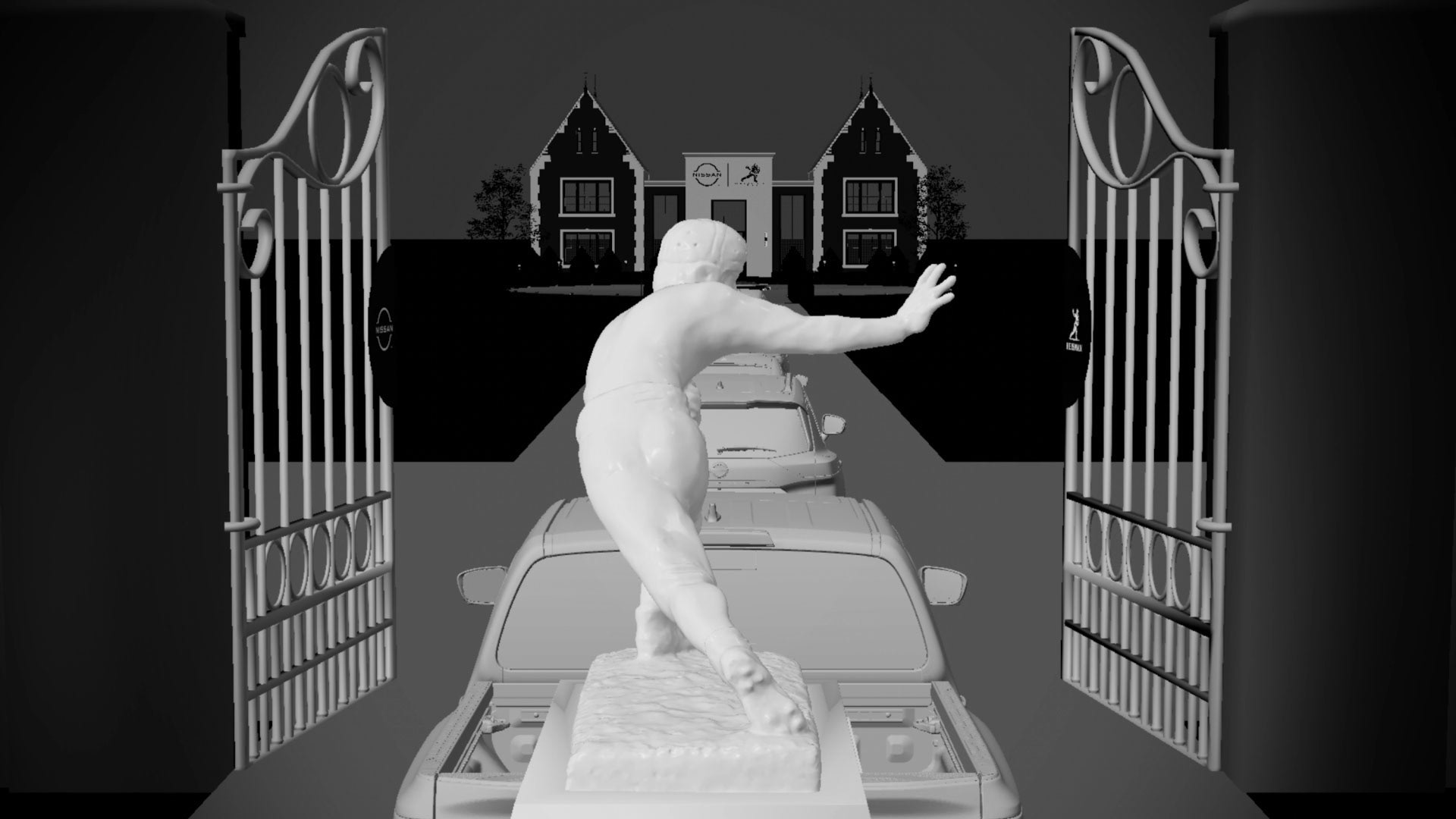 Virtual Heisman House Intro Animatic