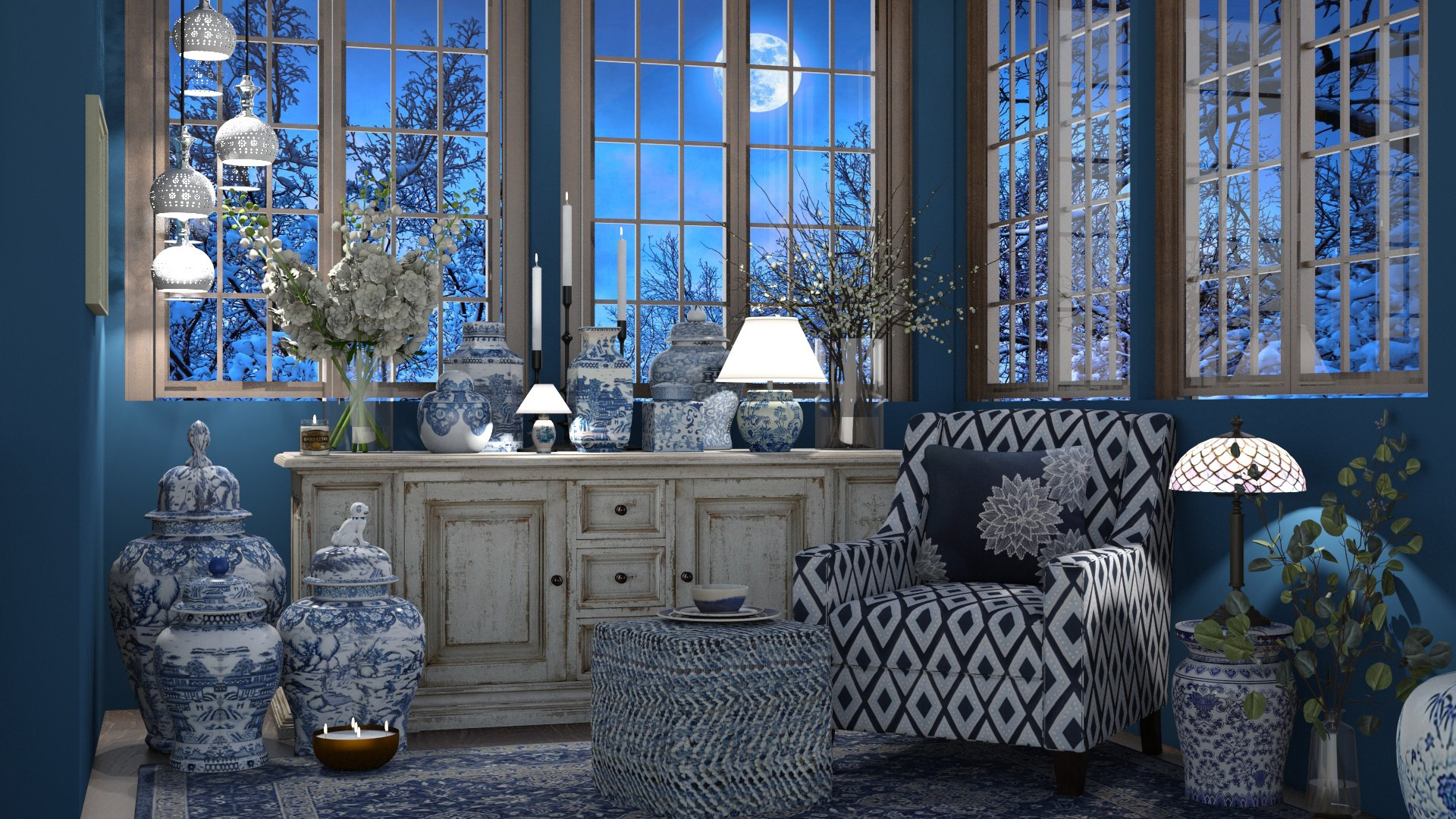 Blue Study