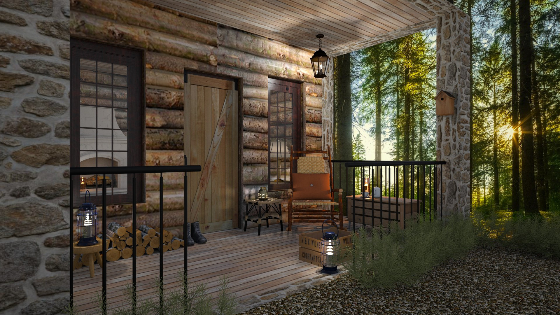 Cabin Porch