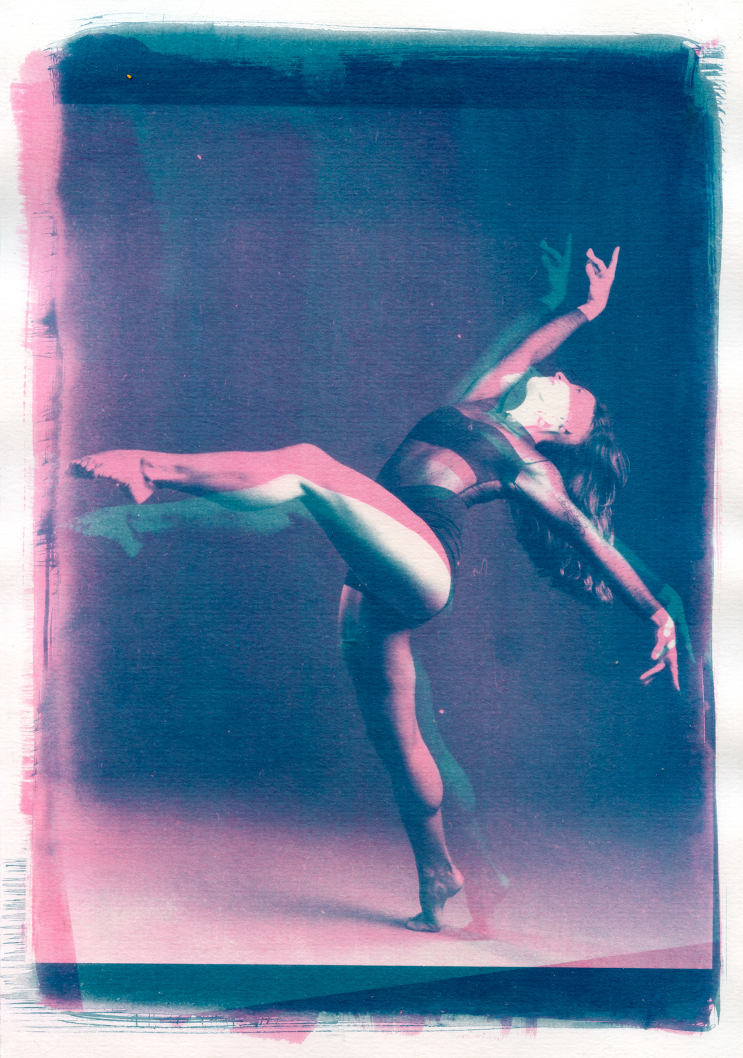 Cianotipia e goma bicromatada