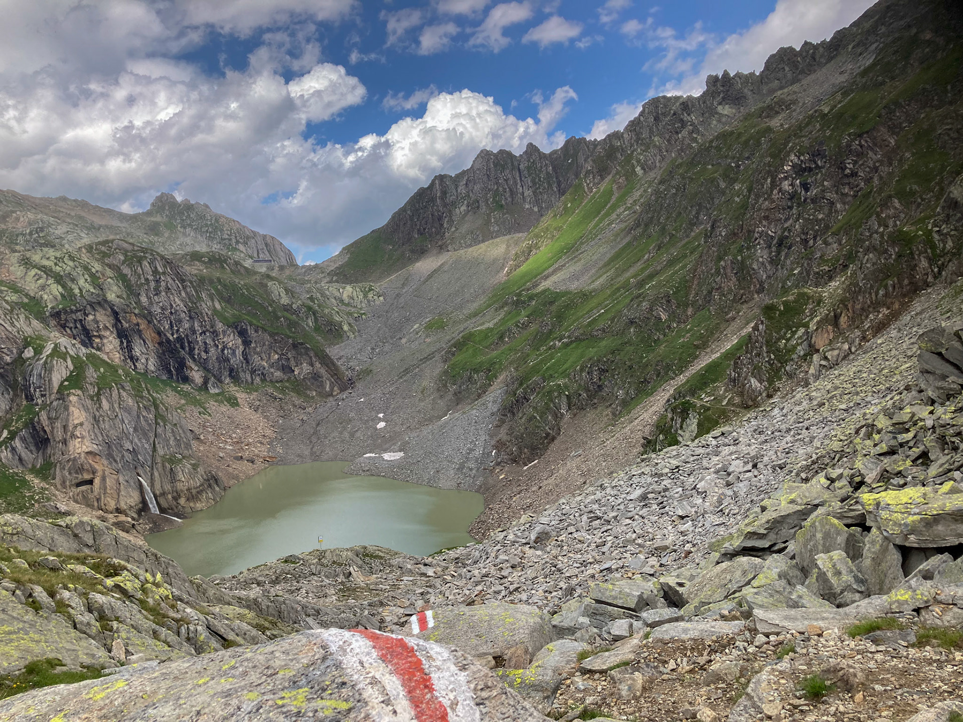 Blick Richtung Cristallinahütte
