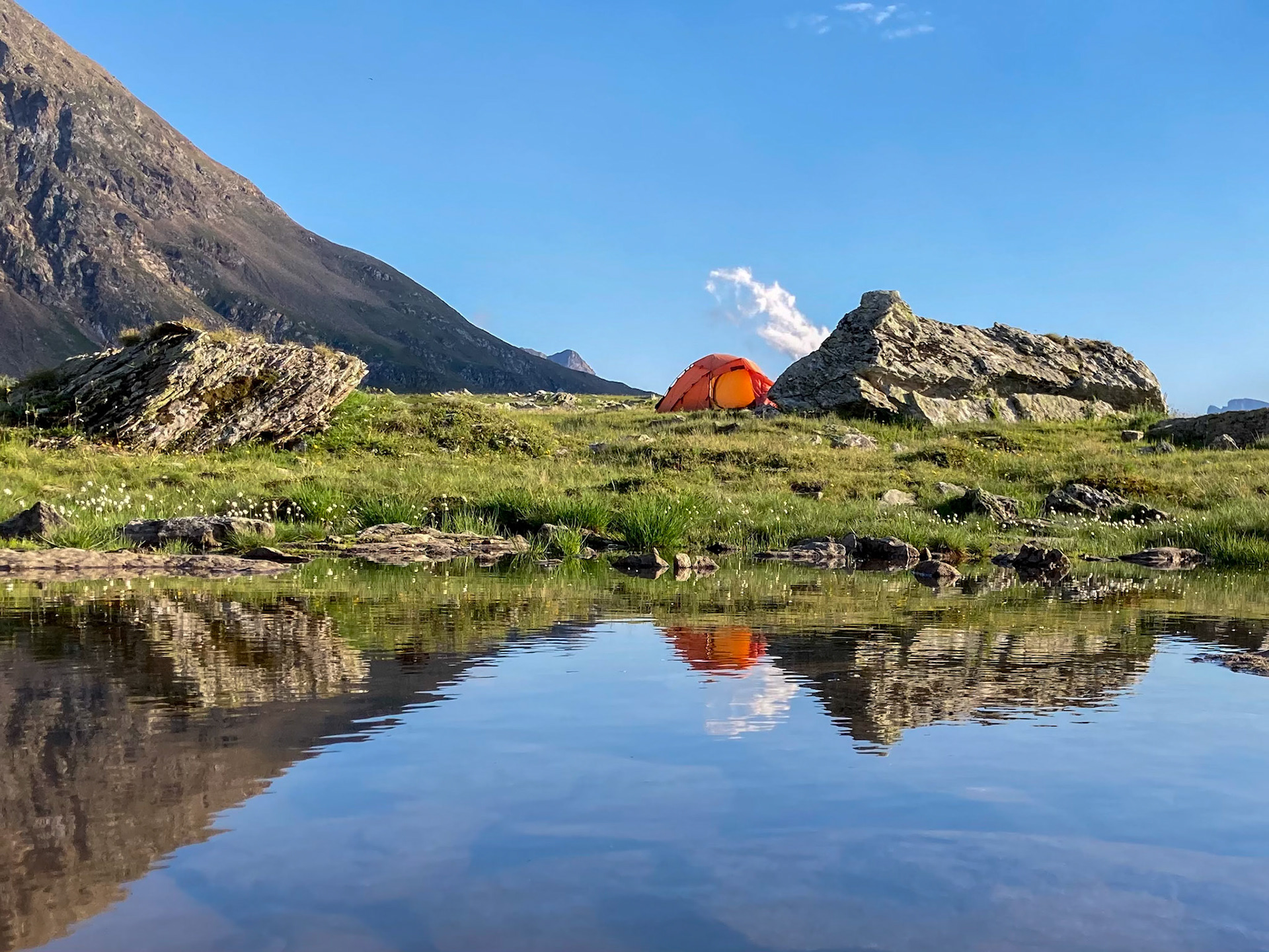 Schönes Plätzli an den Laghi Boden