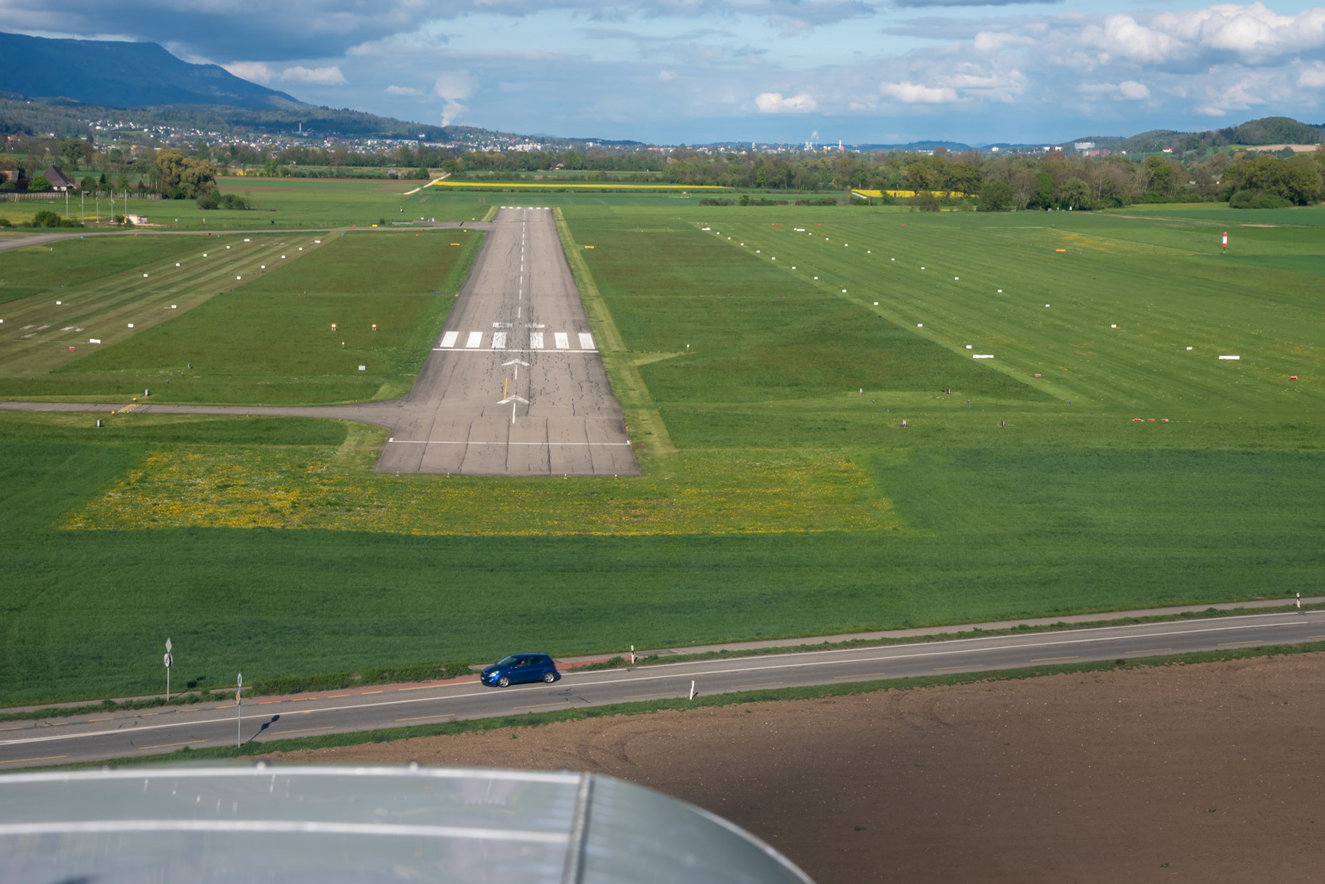 im Anflug