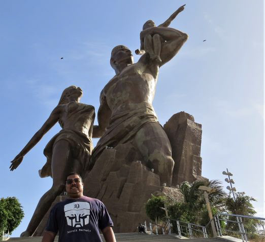 Renaissance Monument in Dakar, Senegal