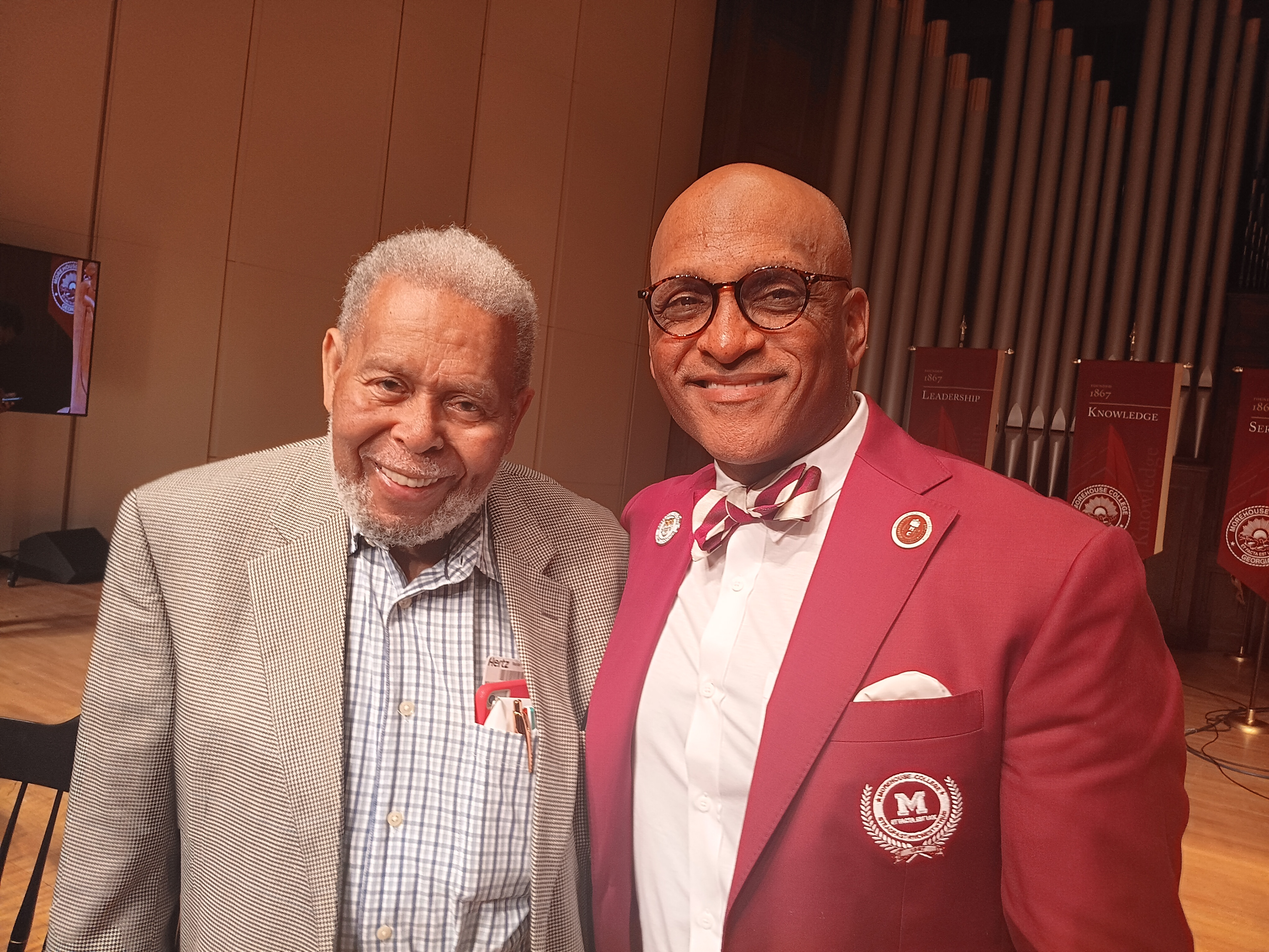 Doc with Javarro Edwards - MCNAA President
