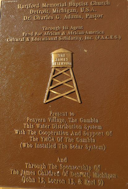 Detroit family that funded the old water system
