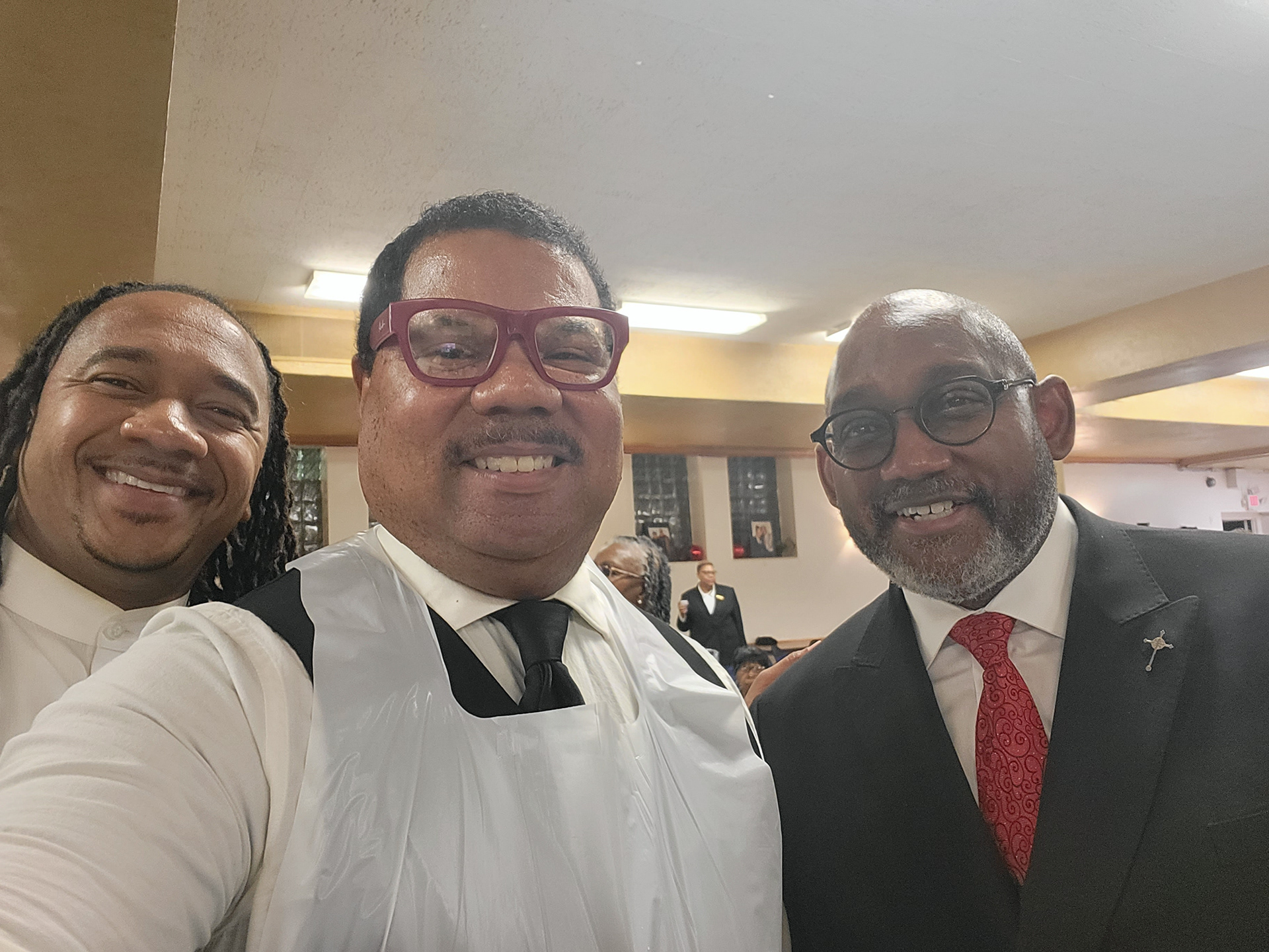 Pastors Keyon Payton and Ken Flowers