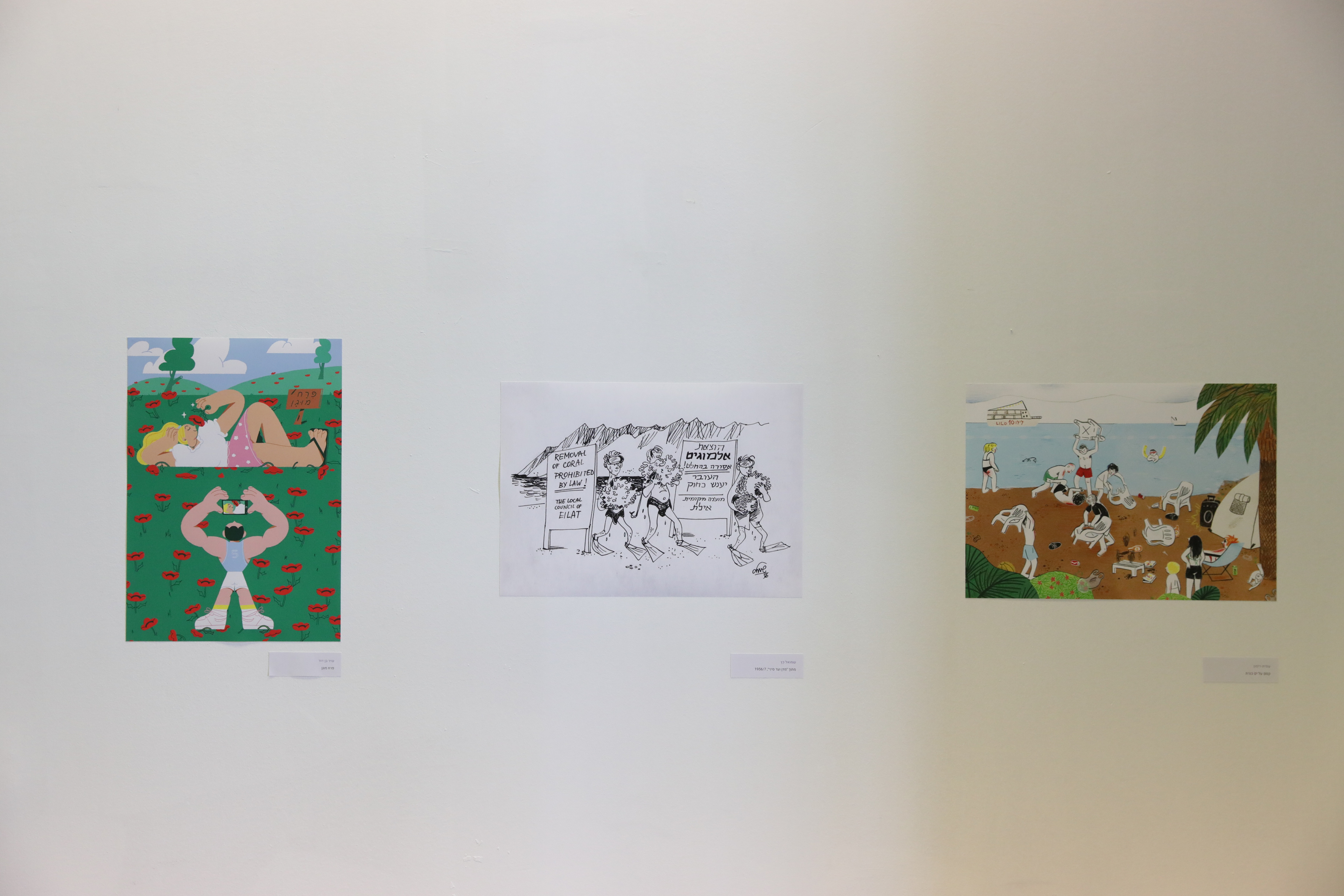 illustrations in the image by: Shir Ben David, Shmuel Katz, Amit Rimon