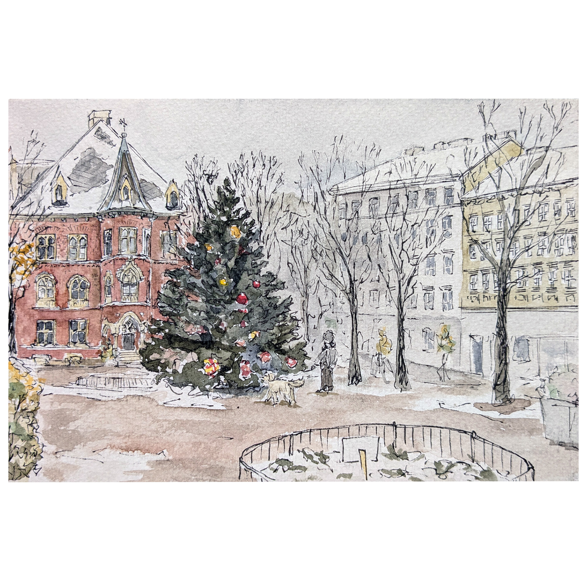 First snow. Vienna 2025