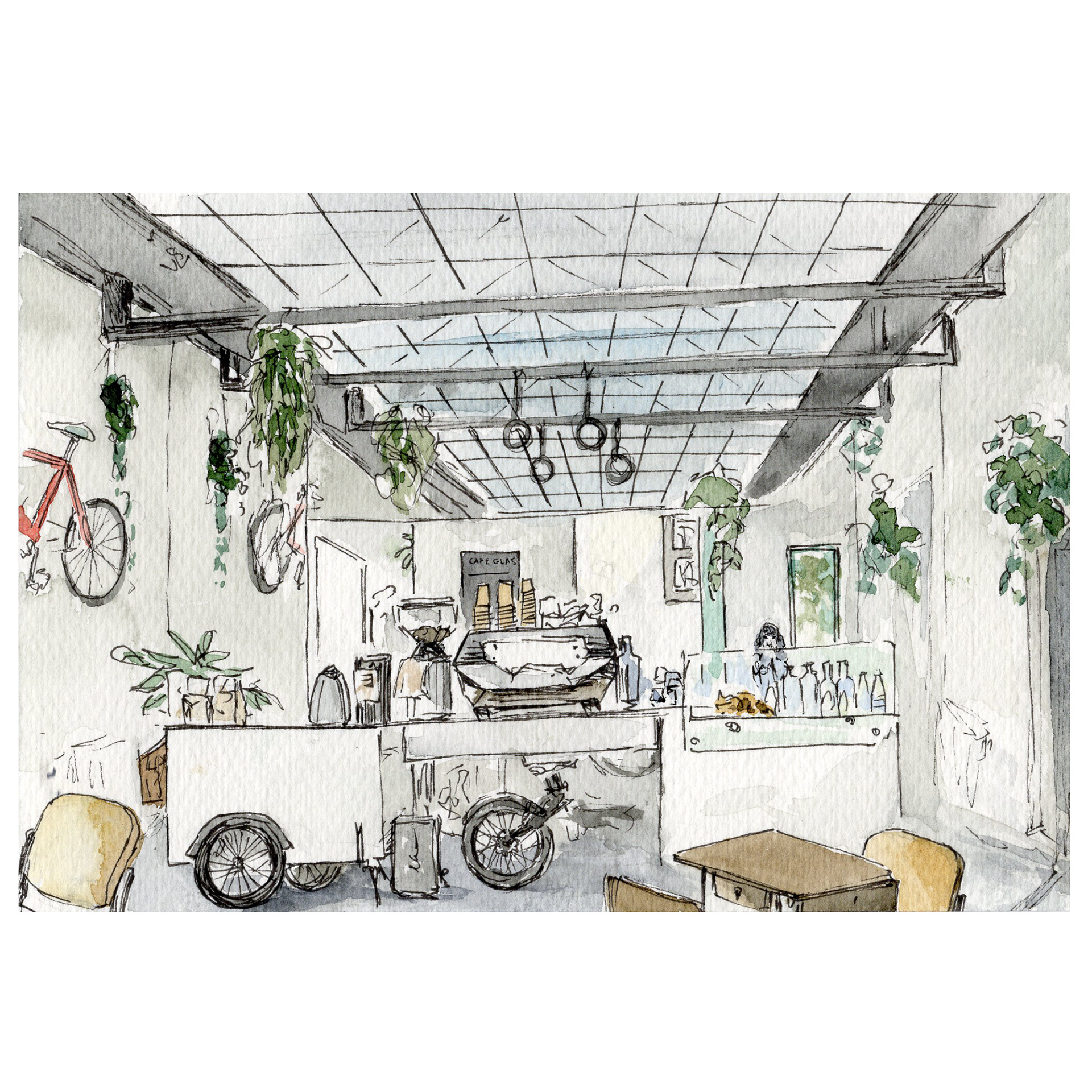 Cafe Glas. Vienna 2025