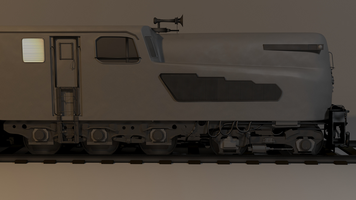 Plocar Arts - The Train [Digital 3D Model]