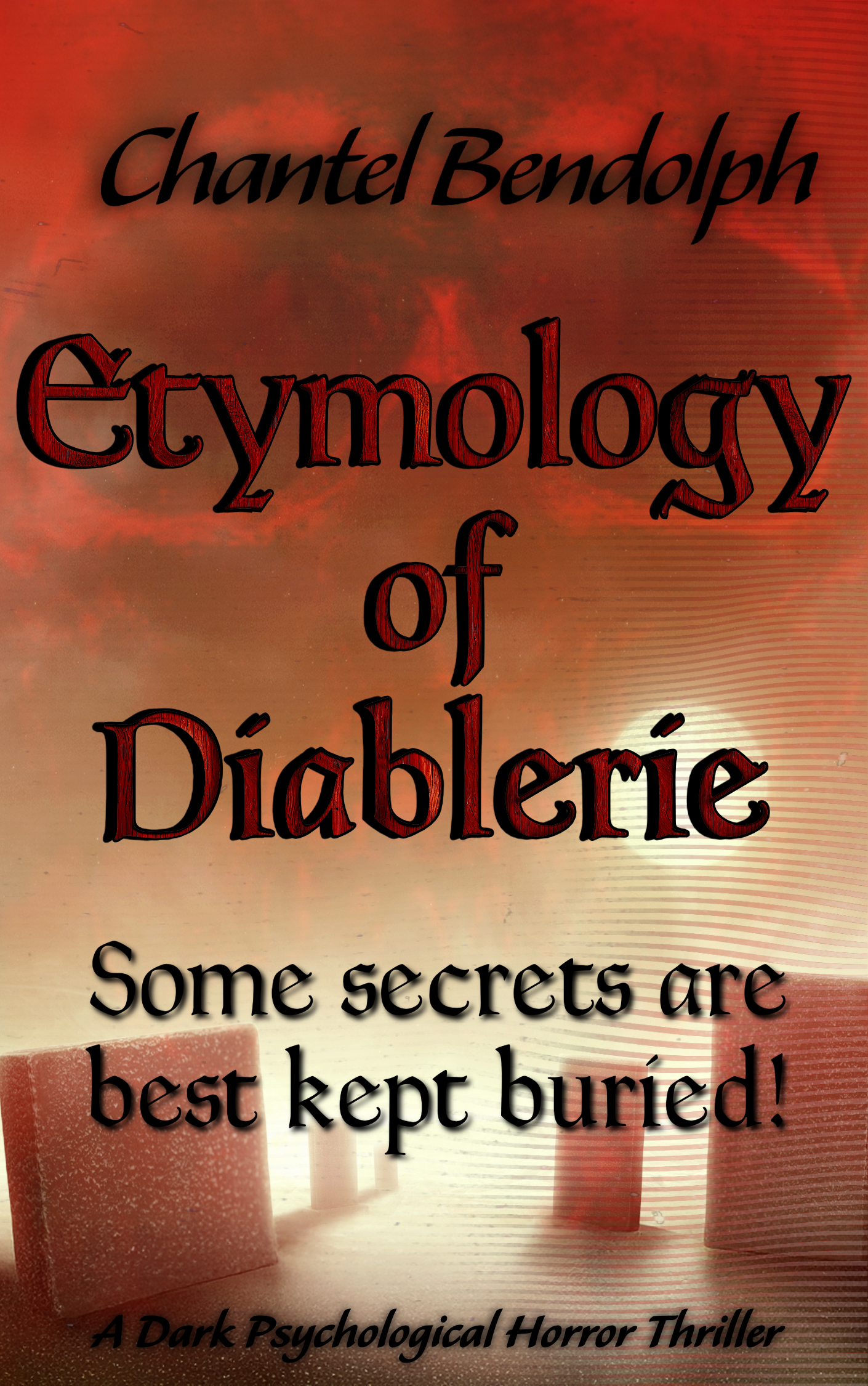 Etymology of Diableri dark horror novel cover featuring ritual themes, supernatural tension, and psychological depth