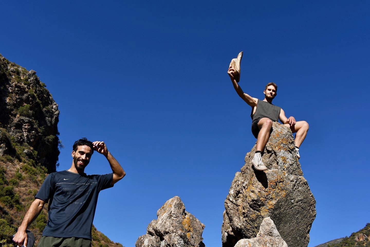 Brahim and Cooper, Akchour, November 2023