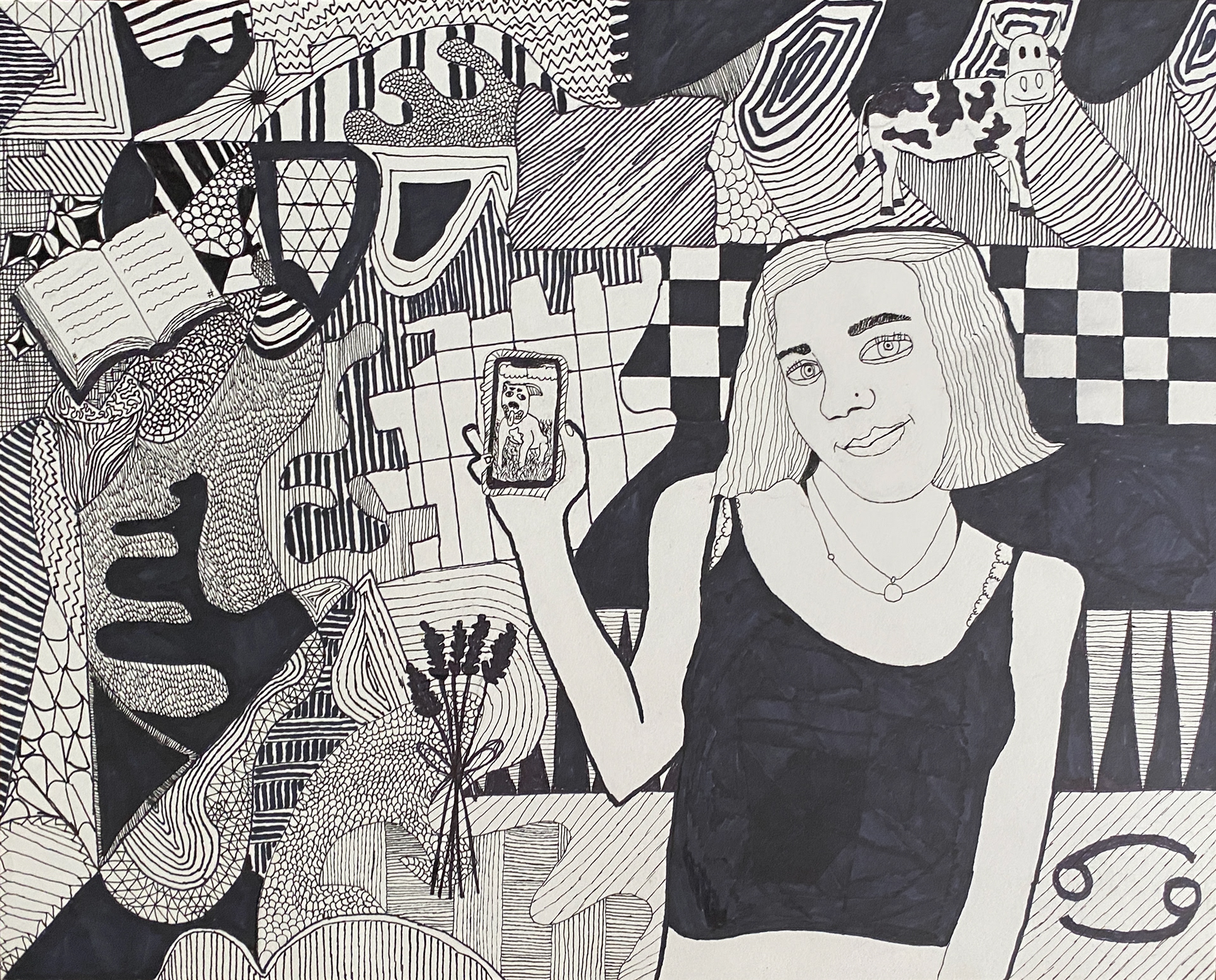 Line Drawing Portrait