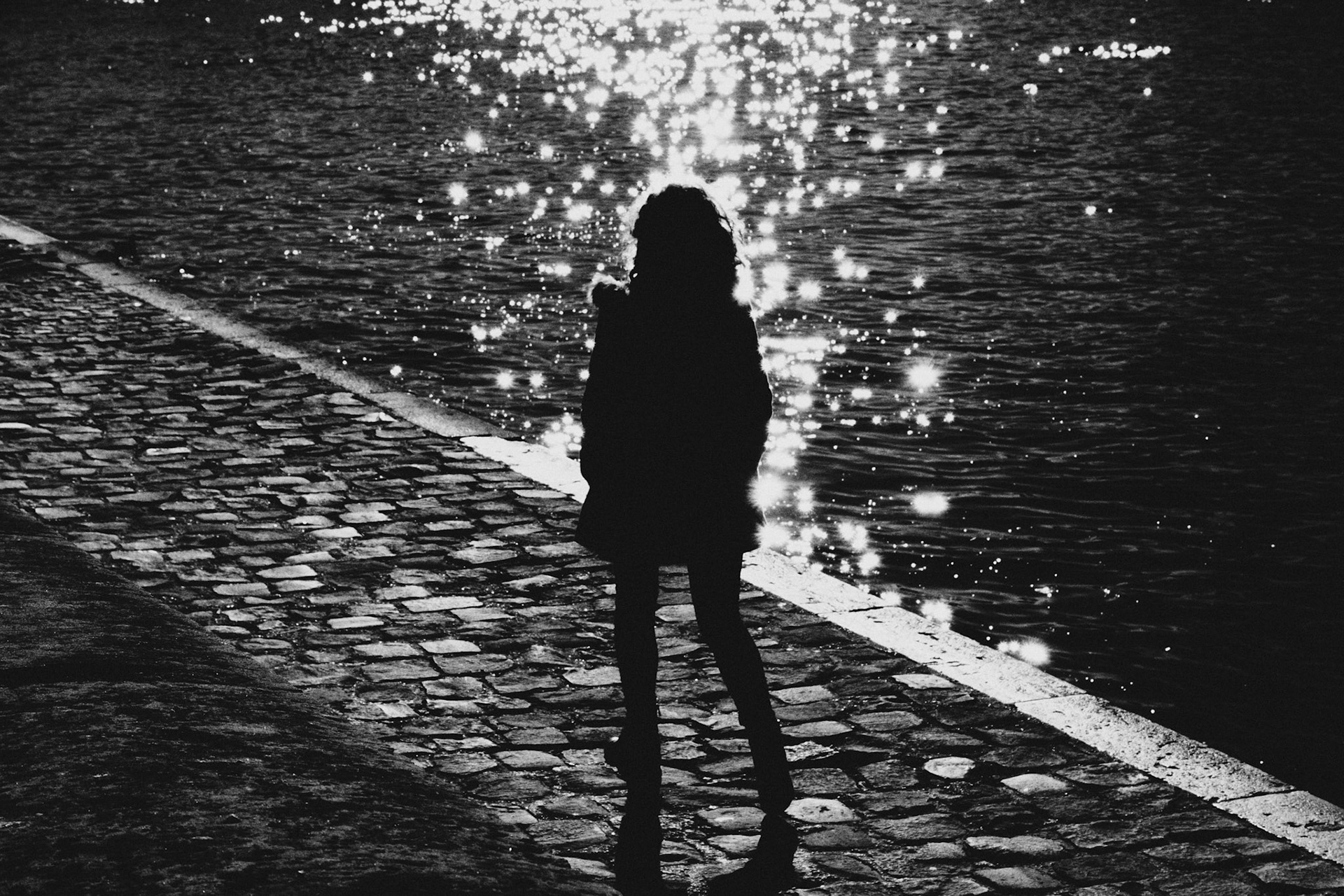 Glittering girl