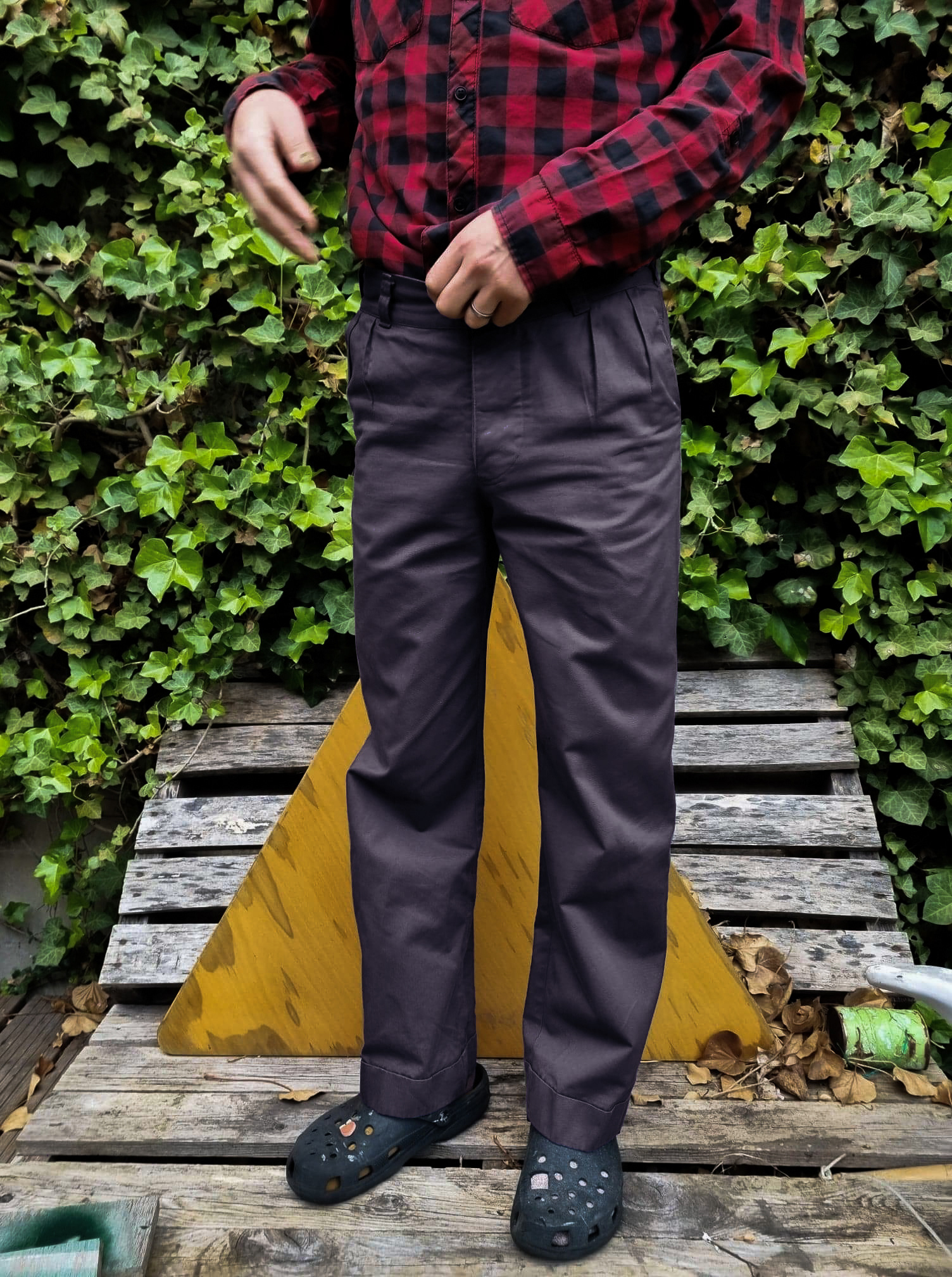 Wide leg pant