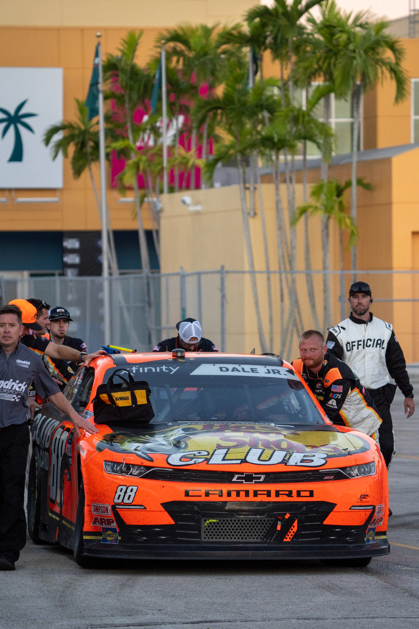 Dale Jr Homestead Post Race Homestead 2023