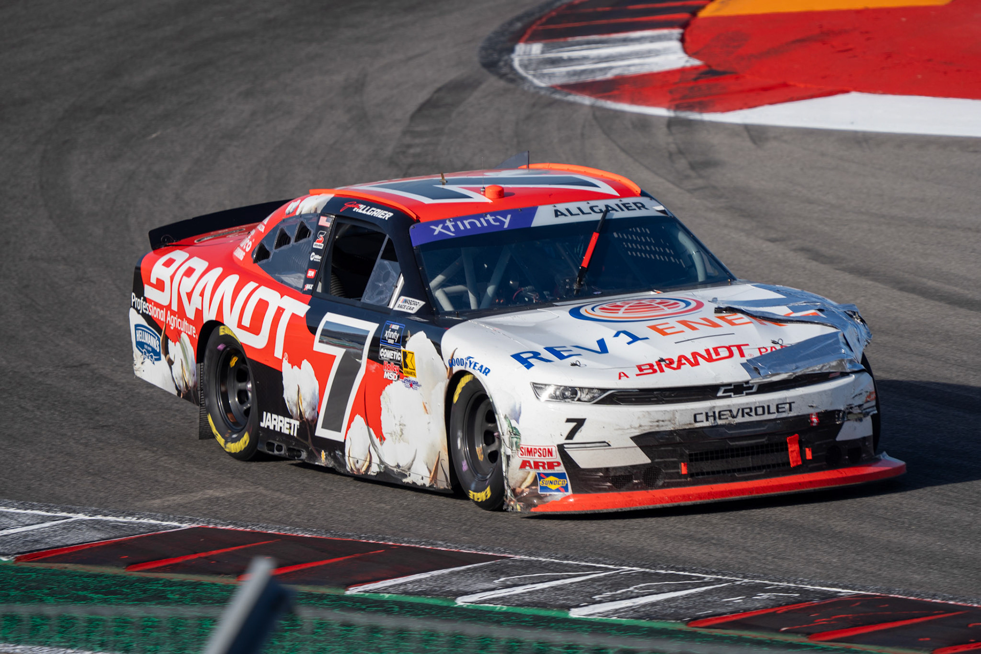 Justin Allgaier COTA 2025