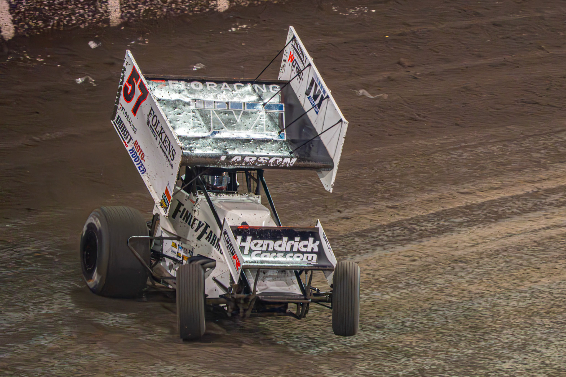 Kyle Larson 2025 Stockyard Stampede