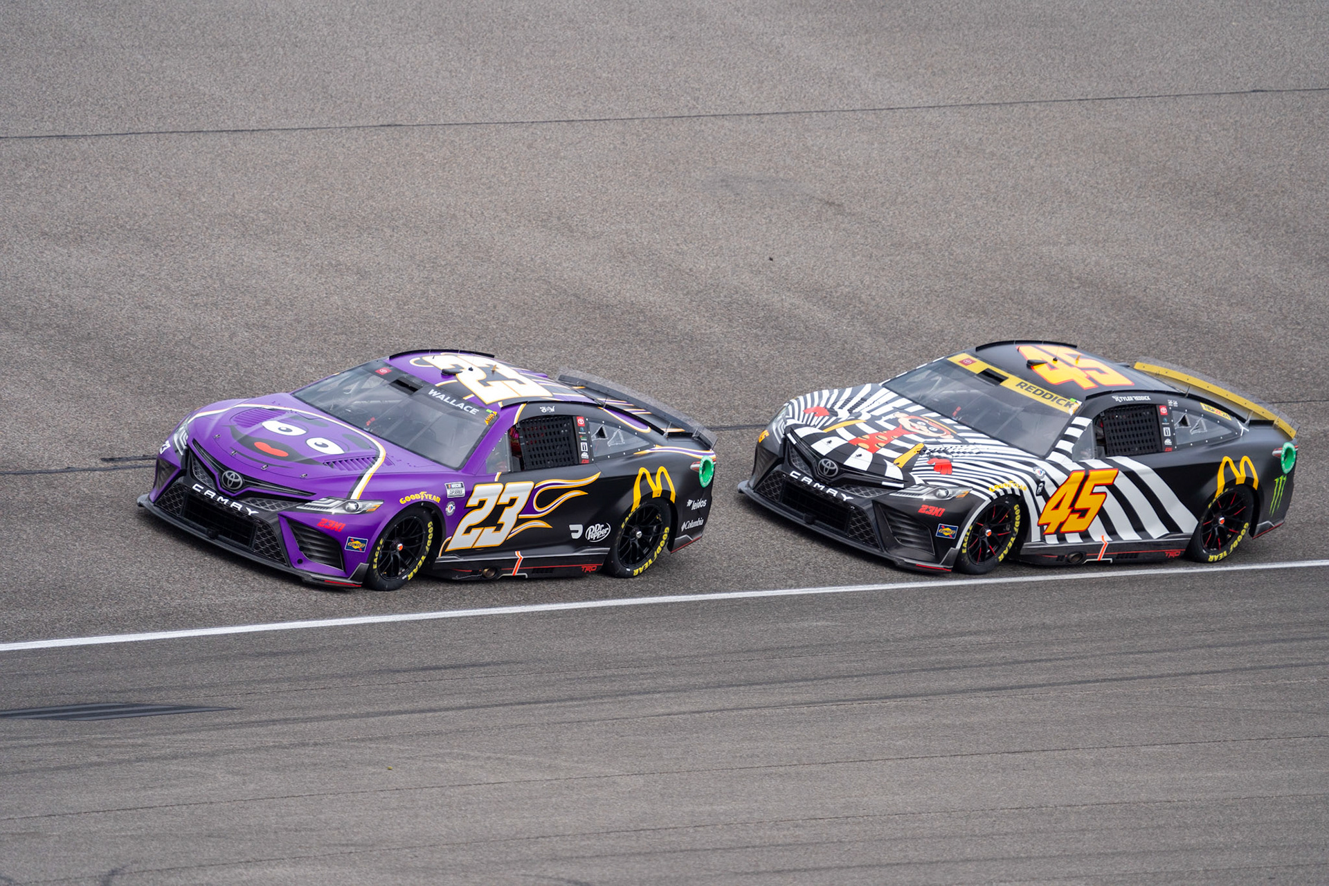 Bubba Wallace and Tyler Reddick Homestead 2023