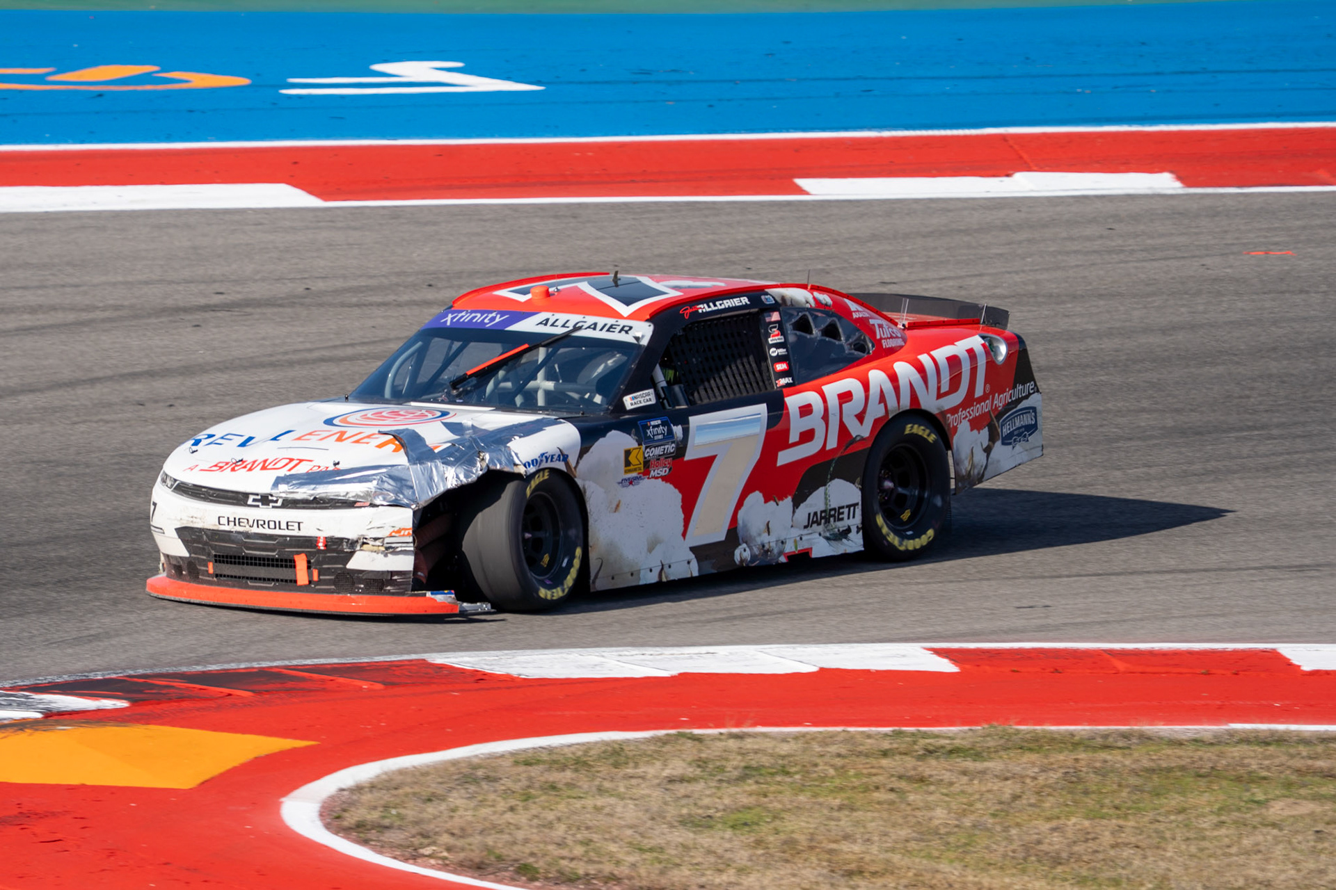 Justin Allgaier COTA 2025