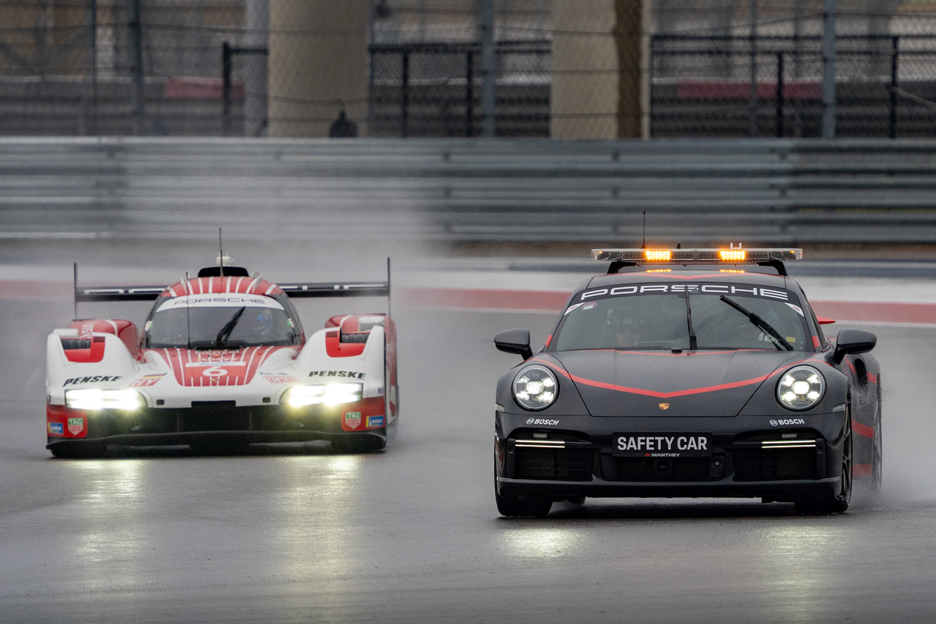 Porsche Safety Car Lone Star Le Mans 2025
