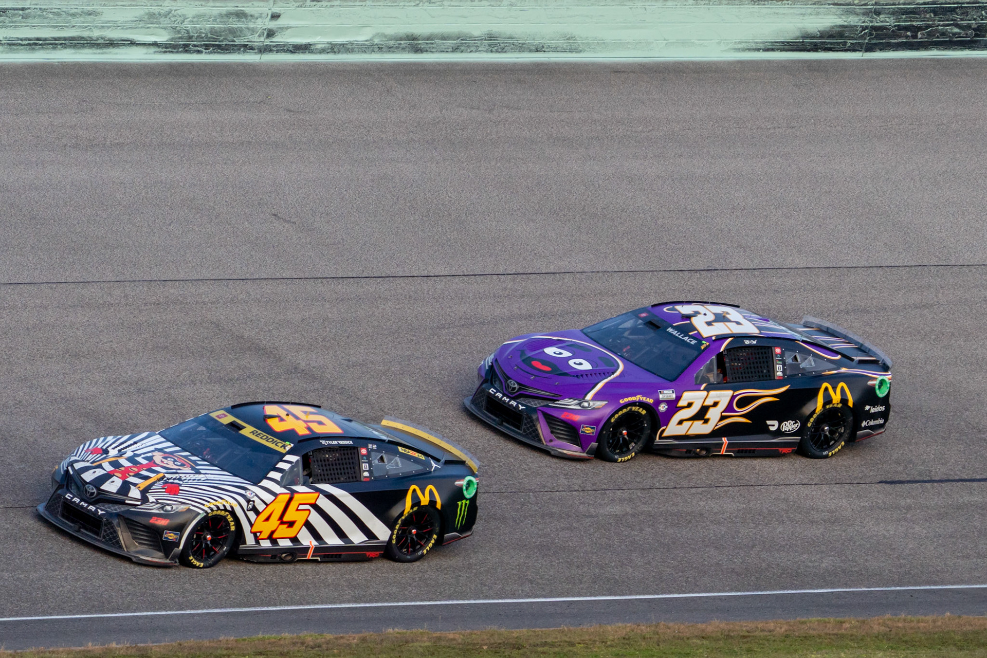 Tyler Reddick and Bubba Wallace Homestead 2023