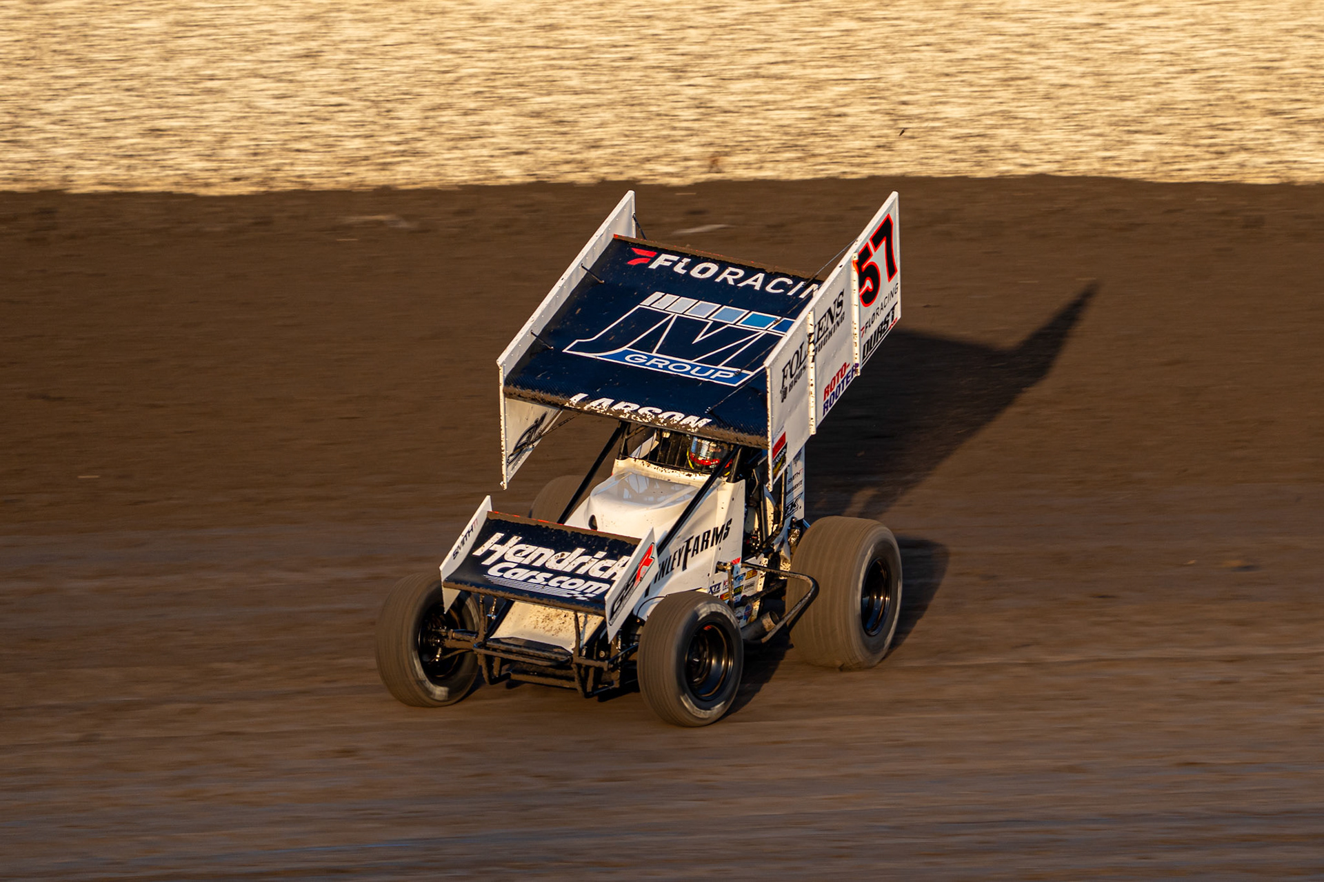 Kyle Larson 2025 Stockyard Stampede