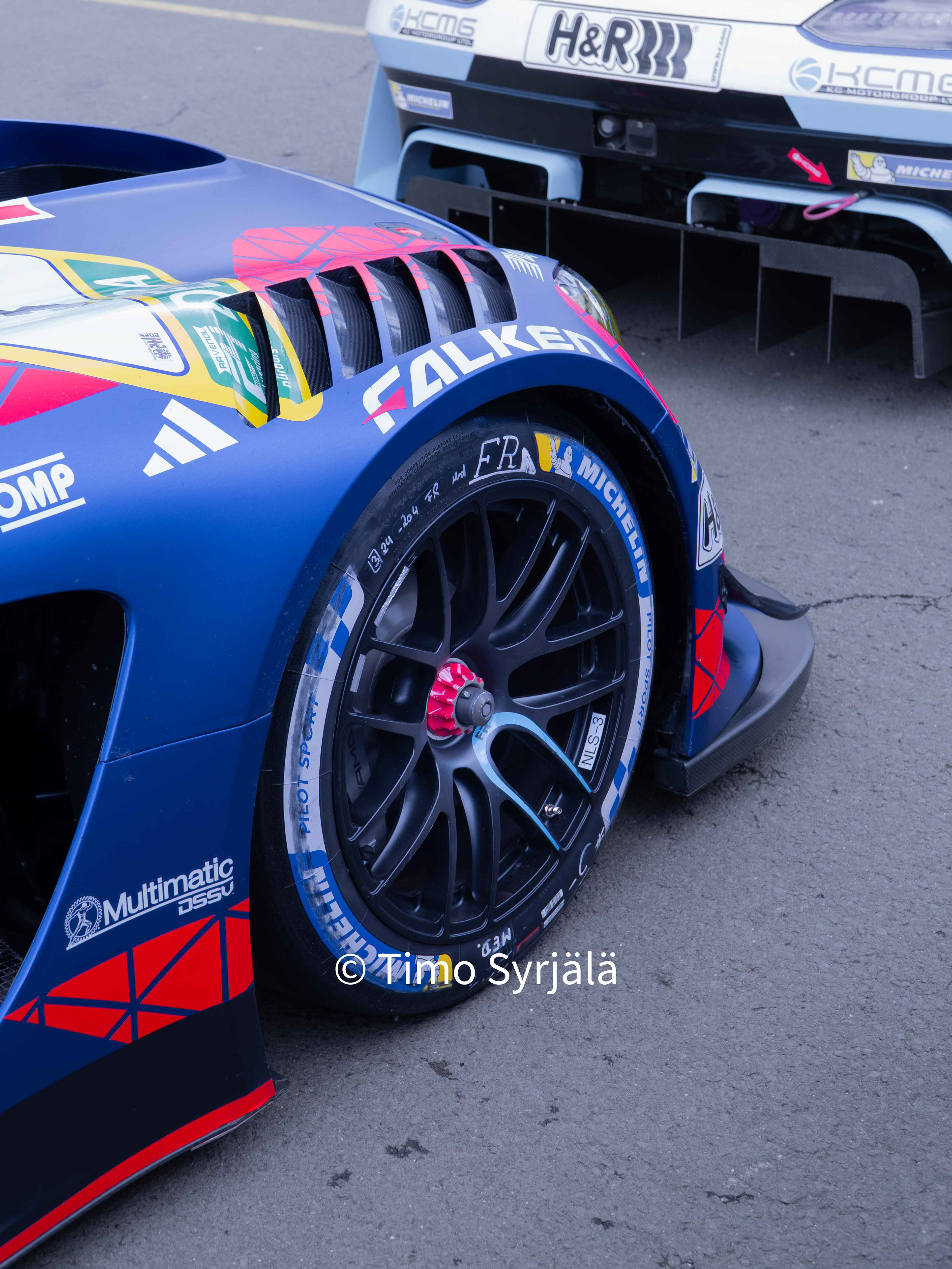 Max Verstappen ADAC Ravenol 24h Nürburgring car
