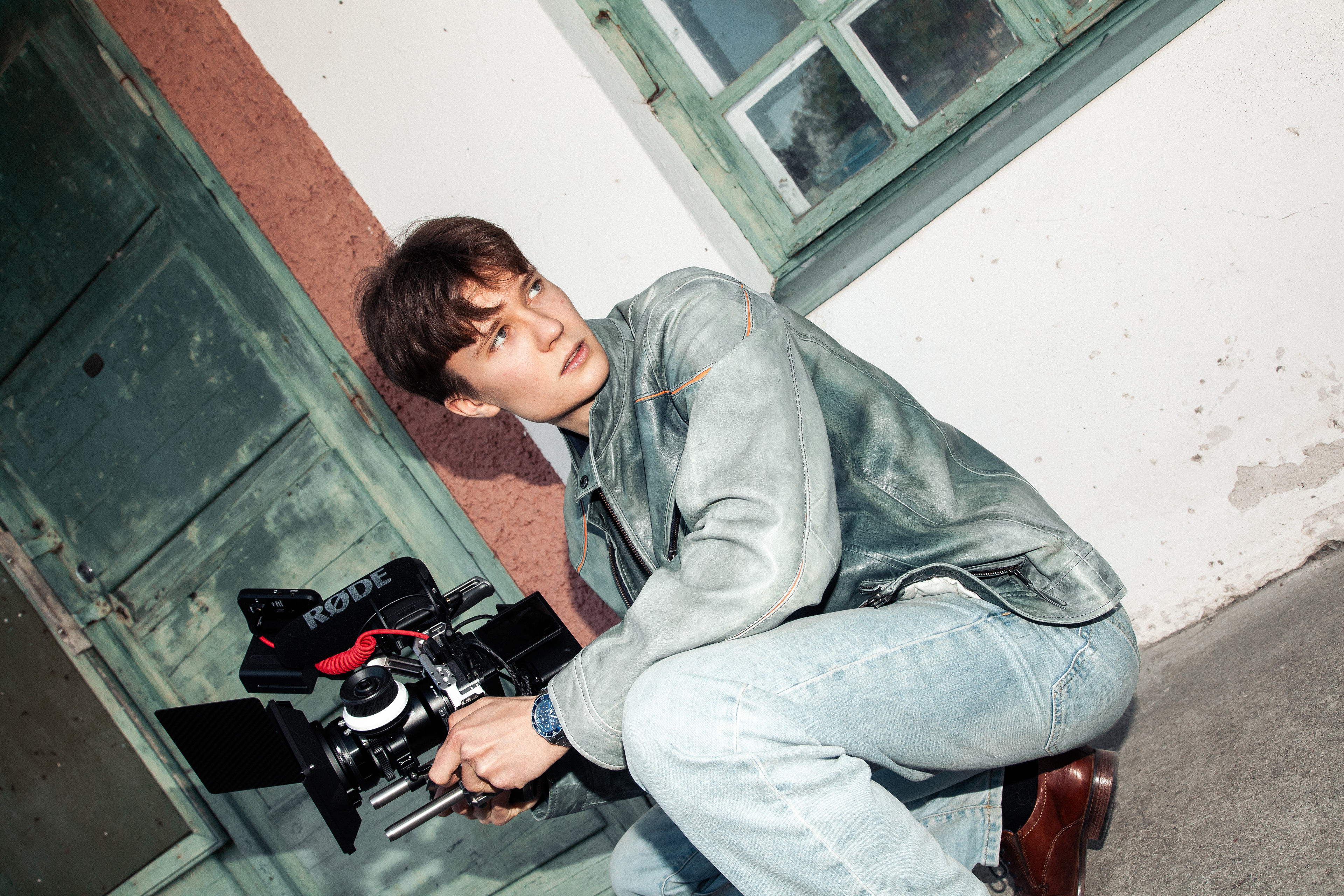 Timo Syrjälä videography bts, photo by Saga Pennanen