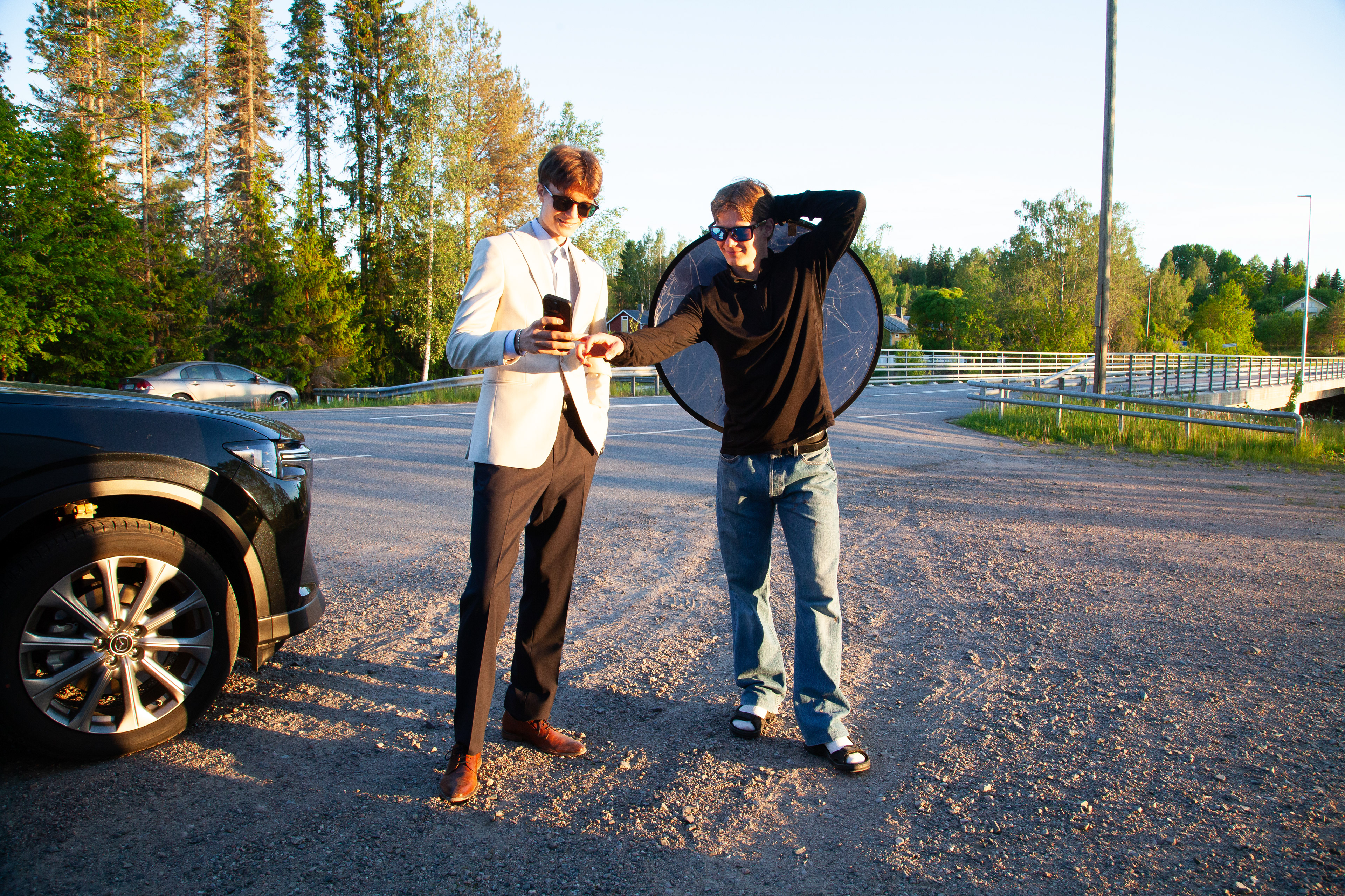 Timo Syrjälä videography bts, photo by Saga Pennanen