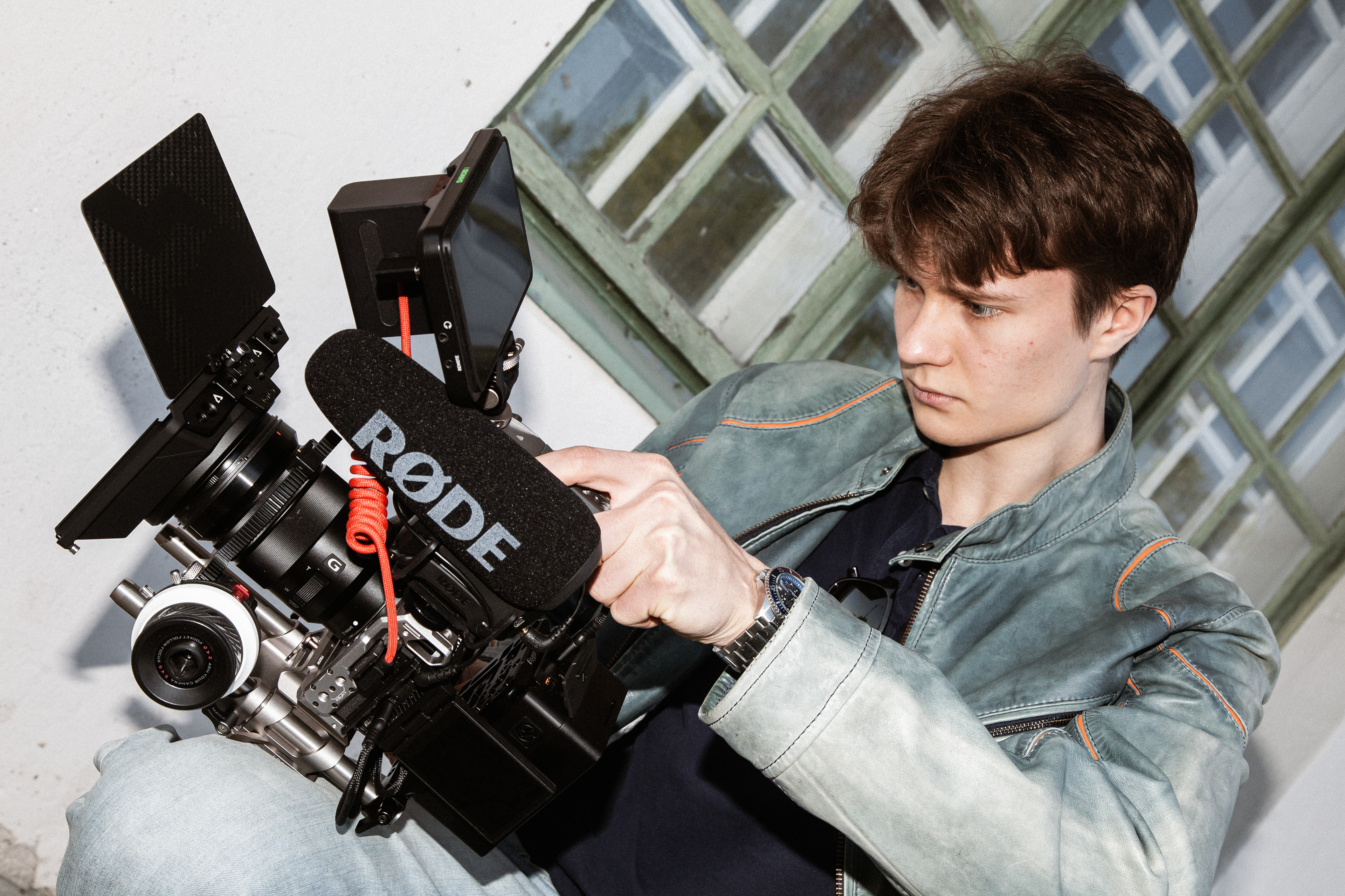 Timo Syrjälä videography bts, photo by Saga Pennanen
