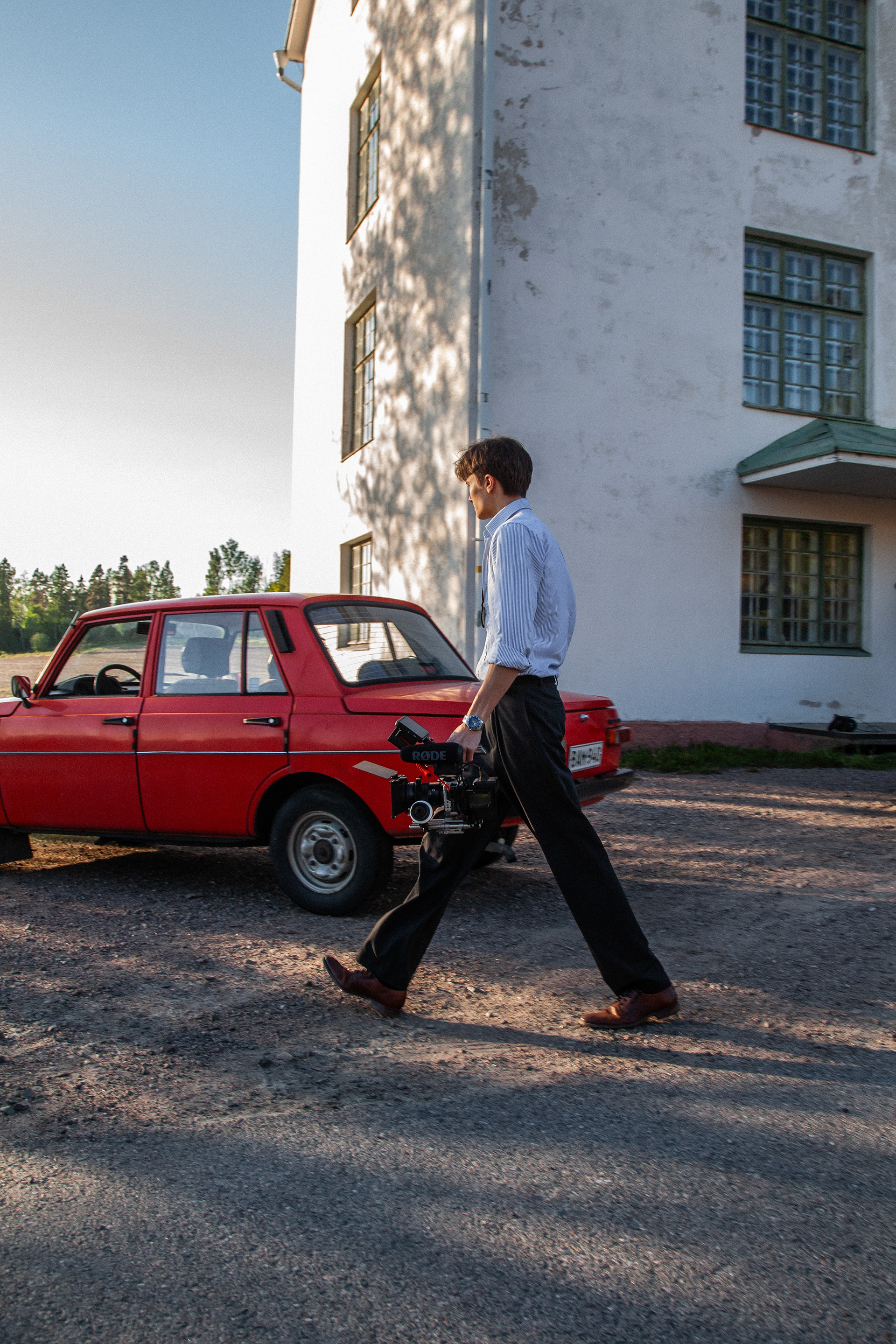 Timo Syrjälä videography bts, photo by Saga Pennanen