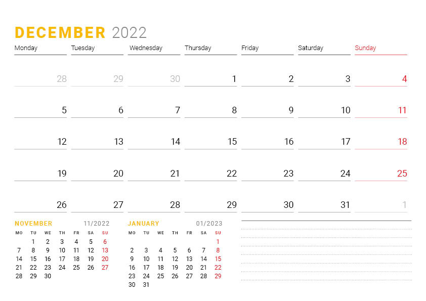 December