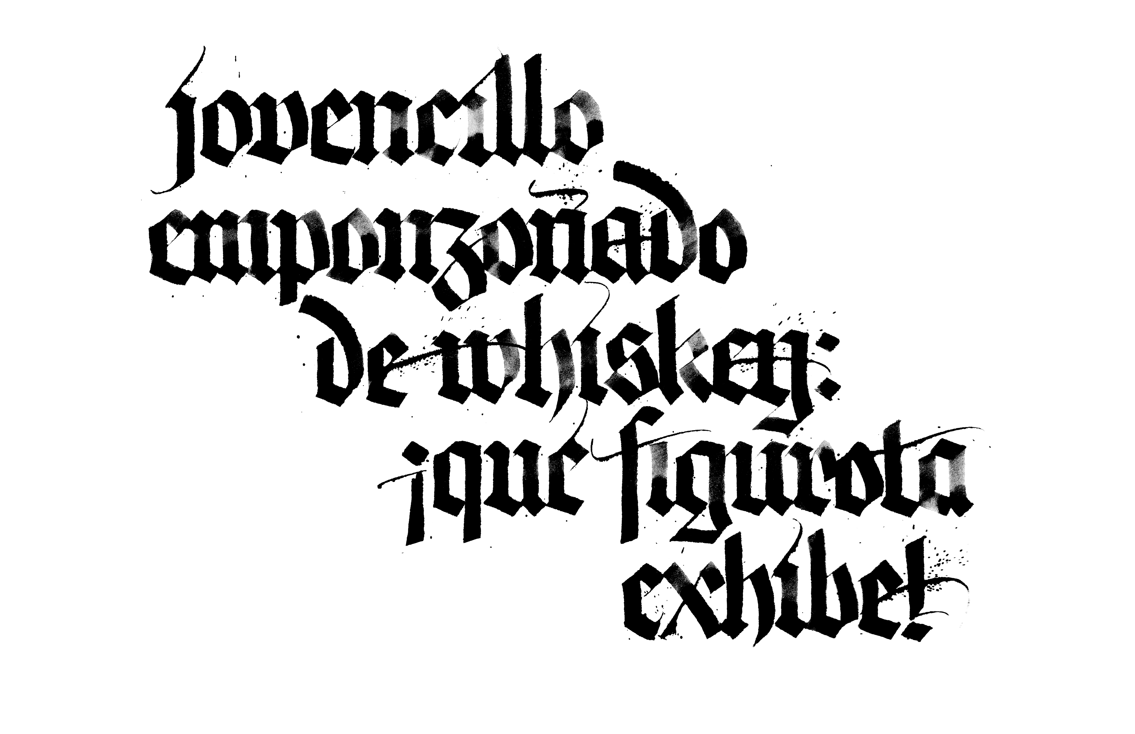 Calligraphy by Claude Mediavilla - John Neal Books