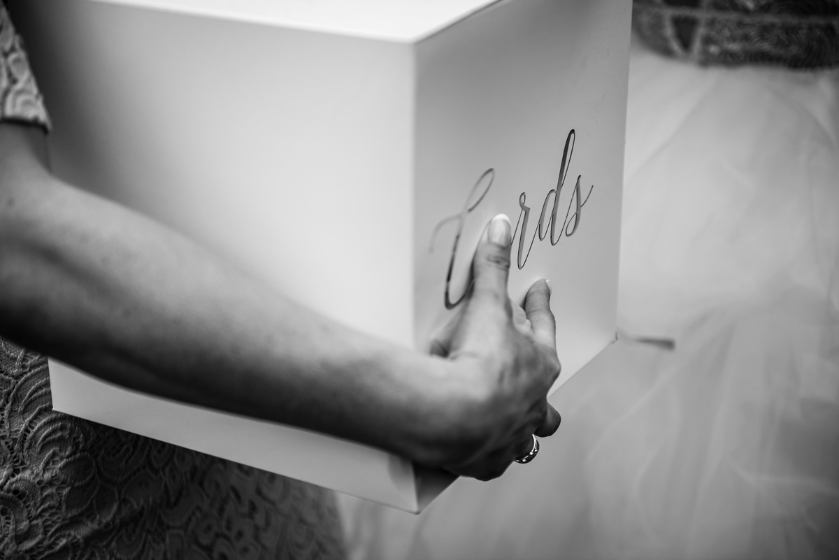 pudełko na koperty ślubne