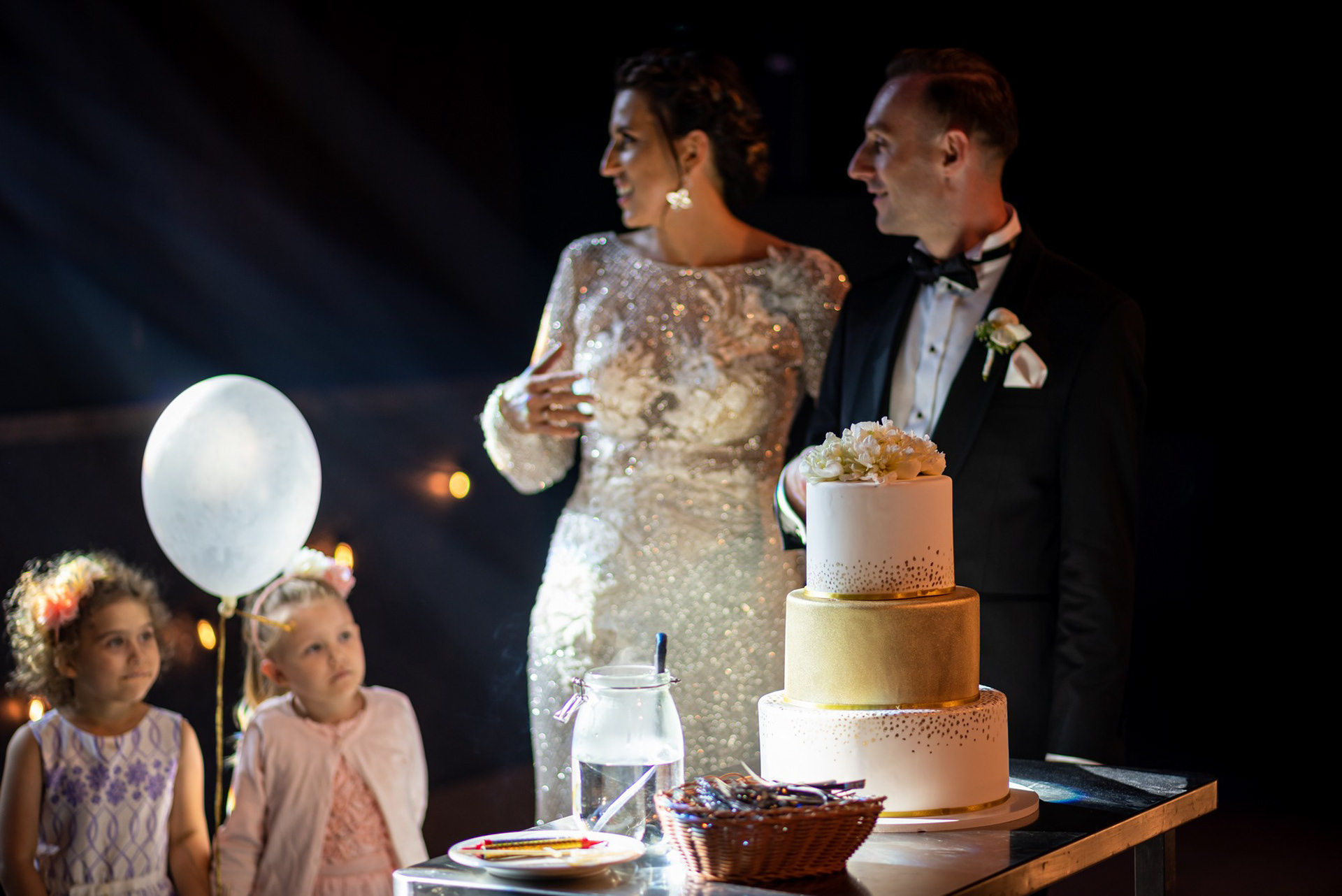 krojenie tortu fotografia