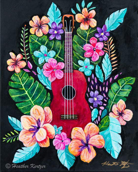 Melody - 16"x20" Acrylic on Gallery Canvas - $495