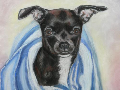 In Memory of Jewel - Pastel