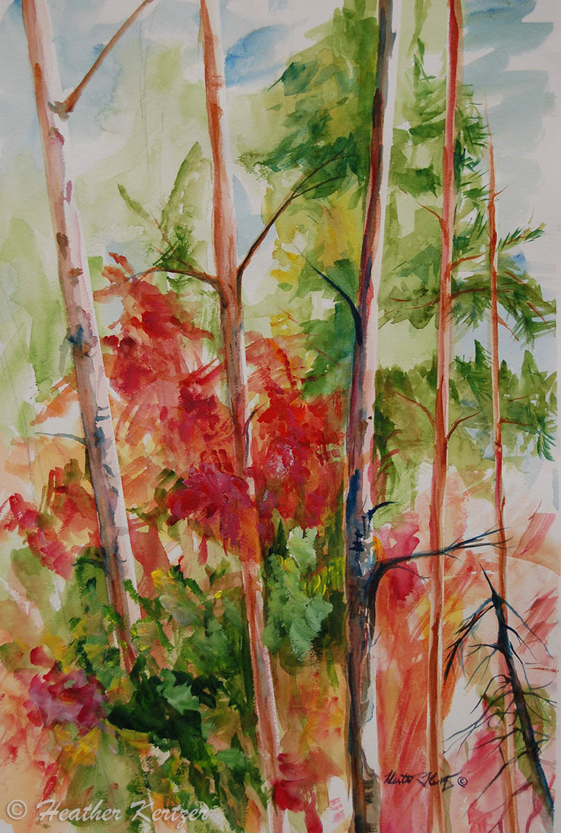 Urban Legend - Watercolour - Sold