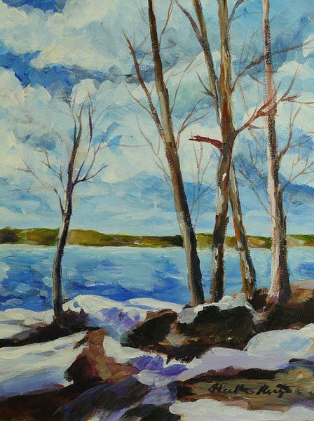 Kempenfelt View - Acrylic - Sold