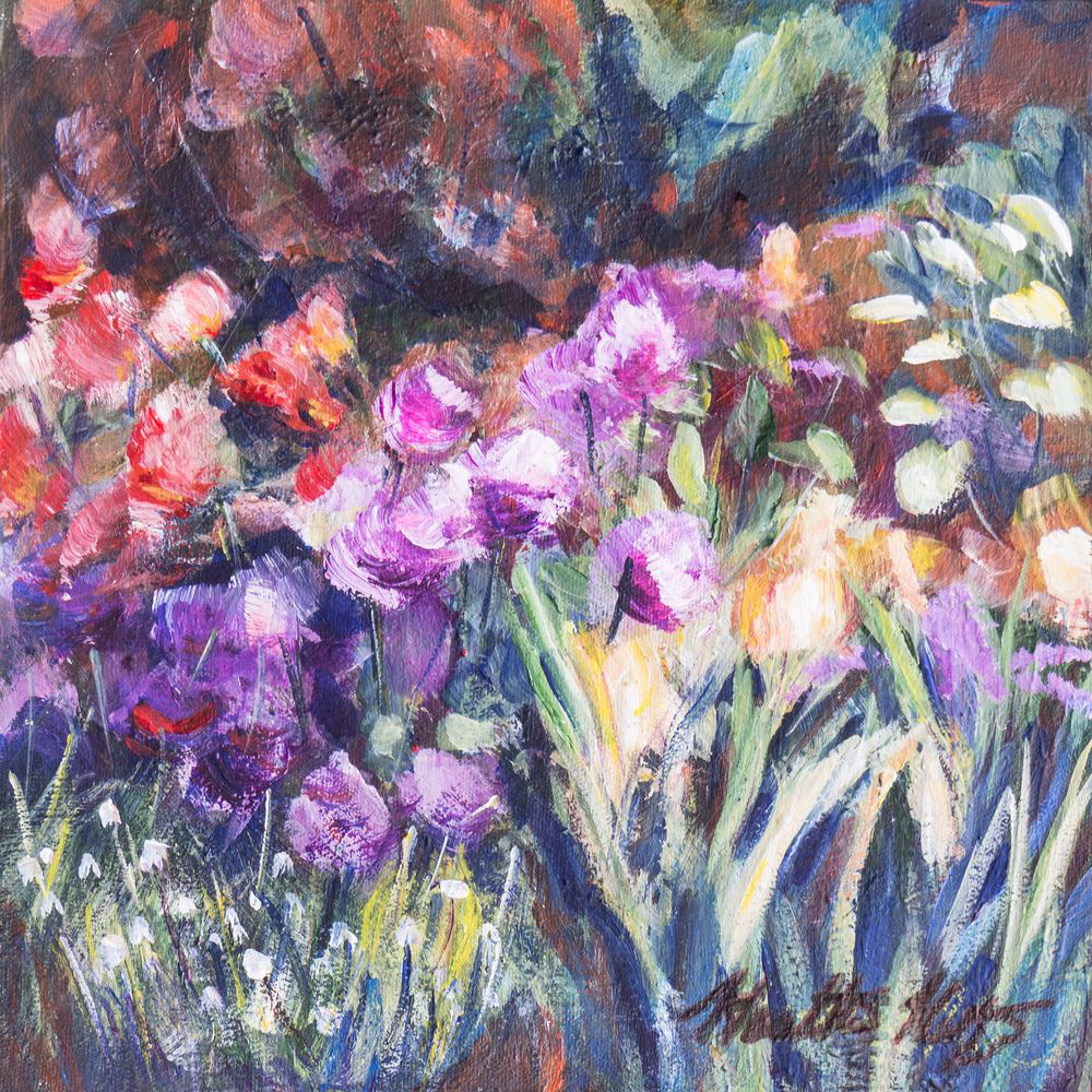 Wildfire - Acrylic on Canvas - Sold