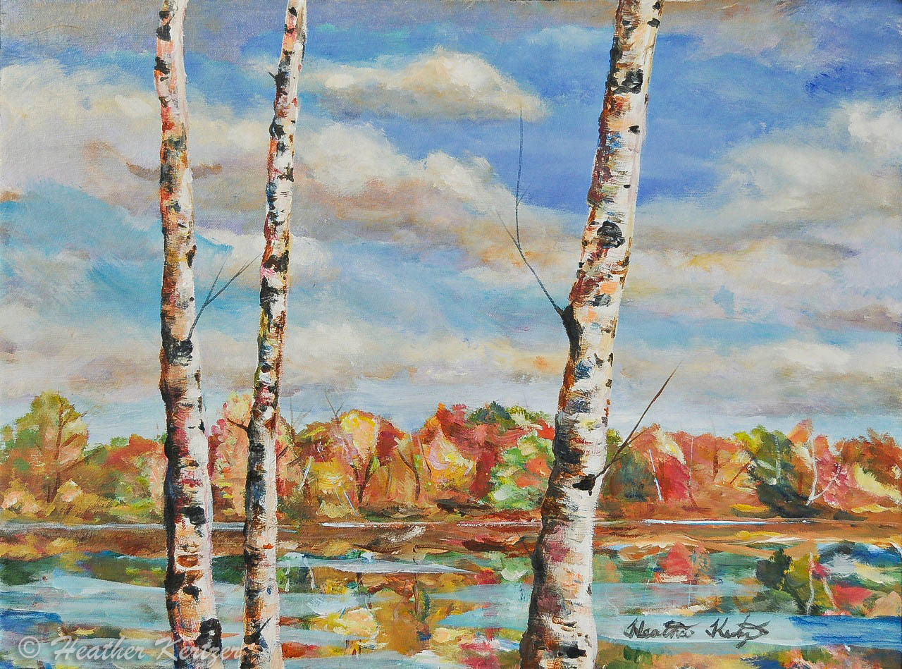 Autumn Splendor - Acrylic - Sold